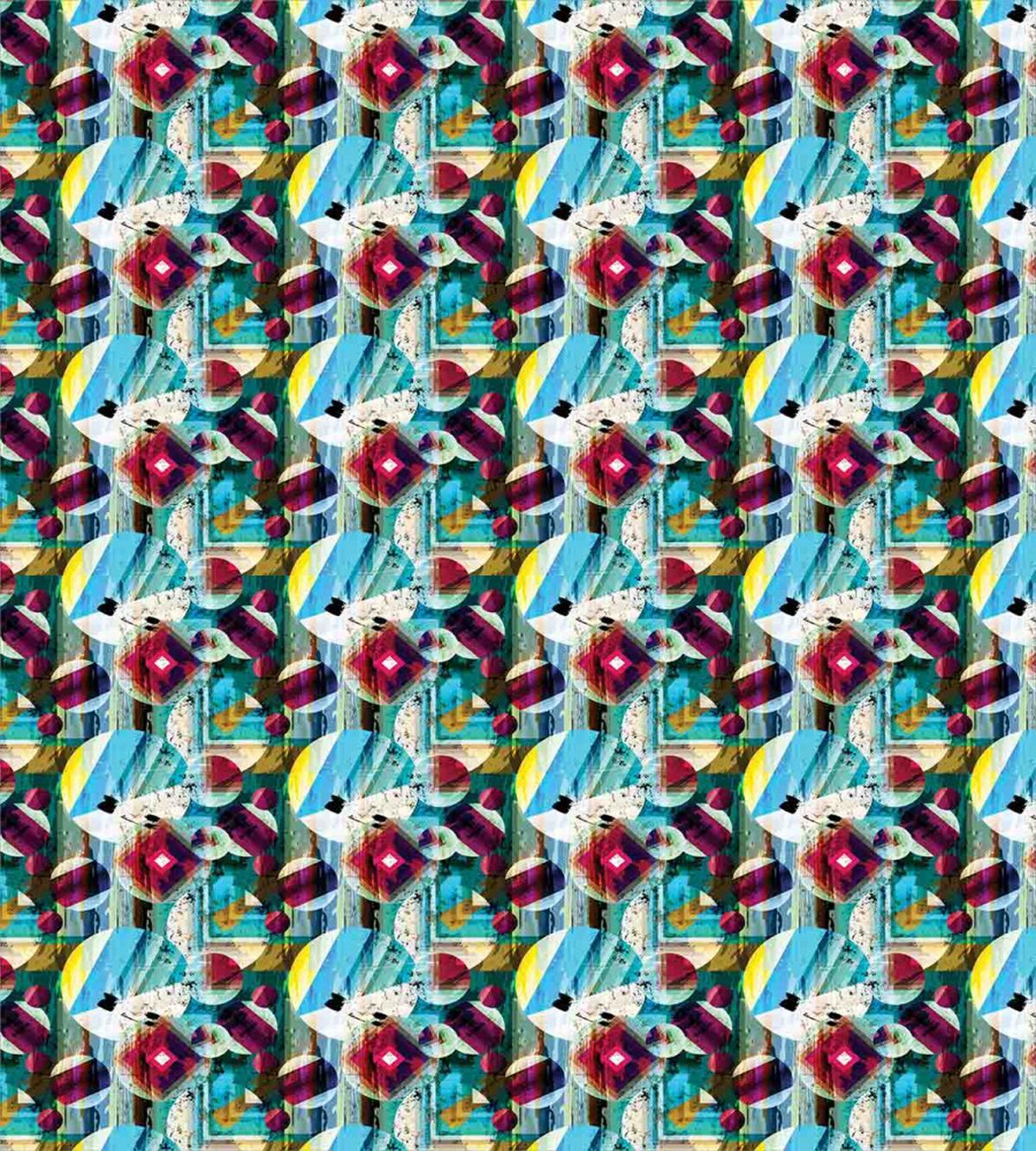 Grungy Geometric Art — Pattern