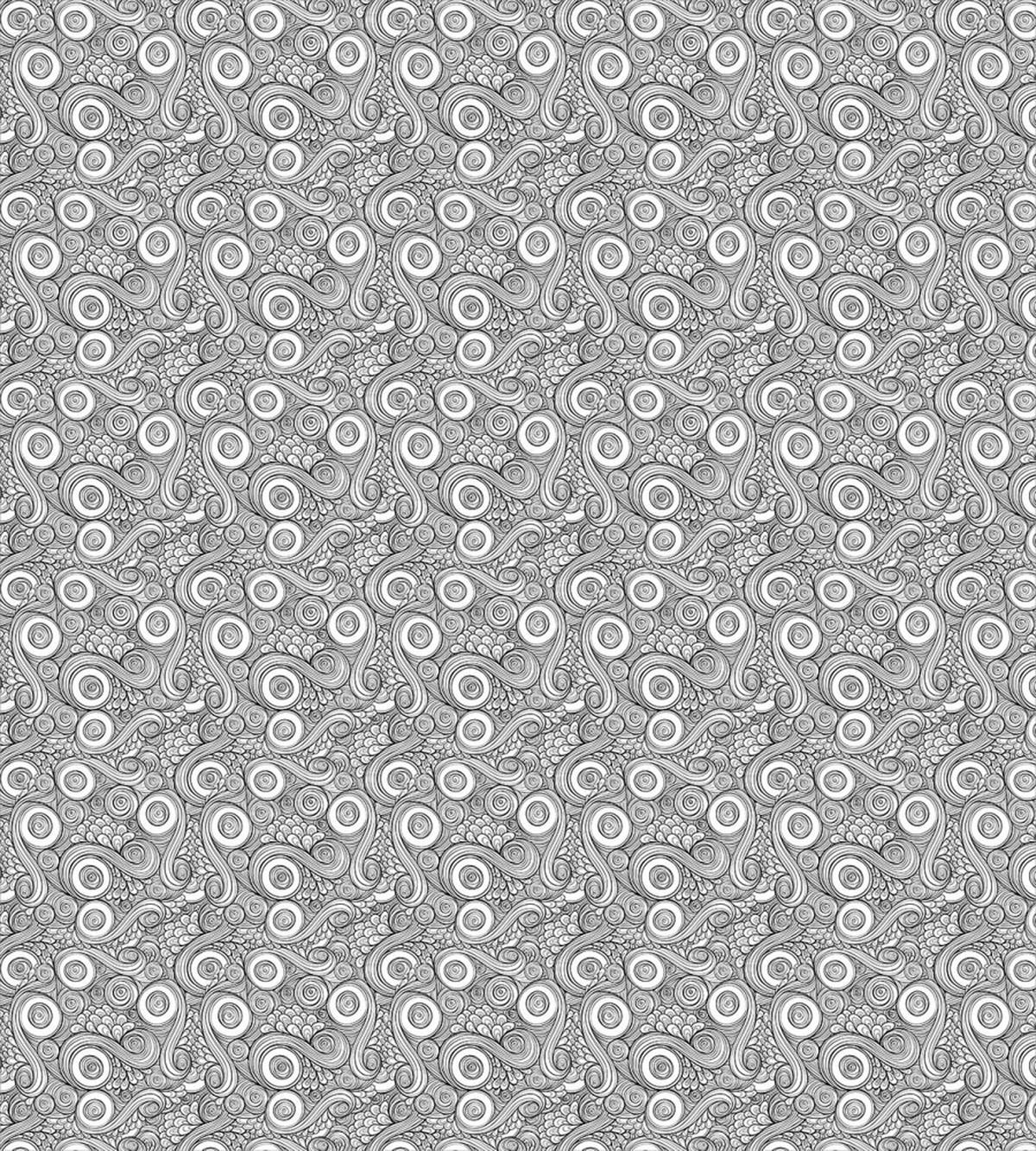 Retro Natural Petals — Pattern