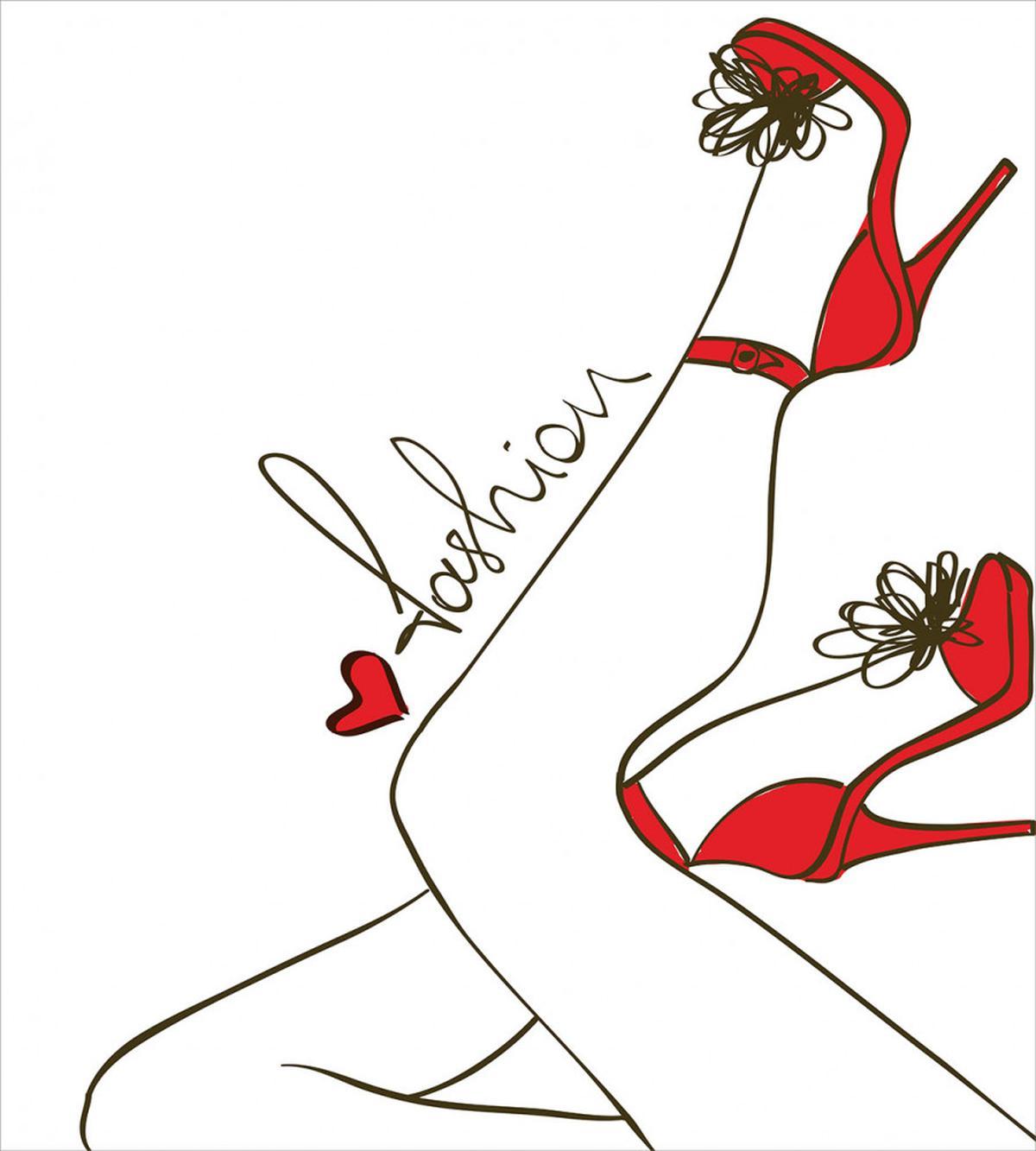 Fashion Lettering Legs — Pattern