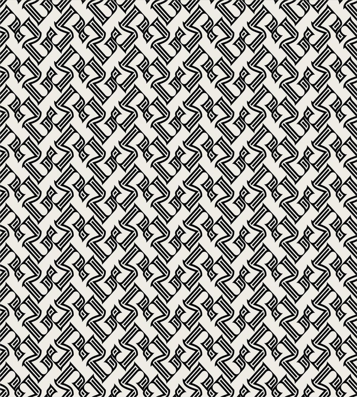 Linear Grid Striped — Pattern