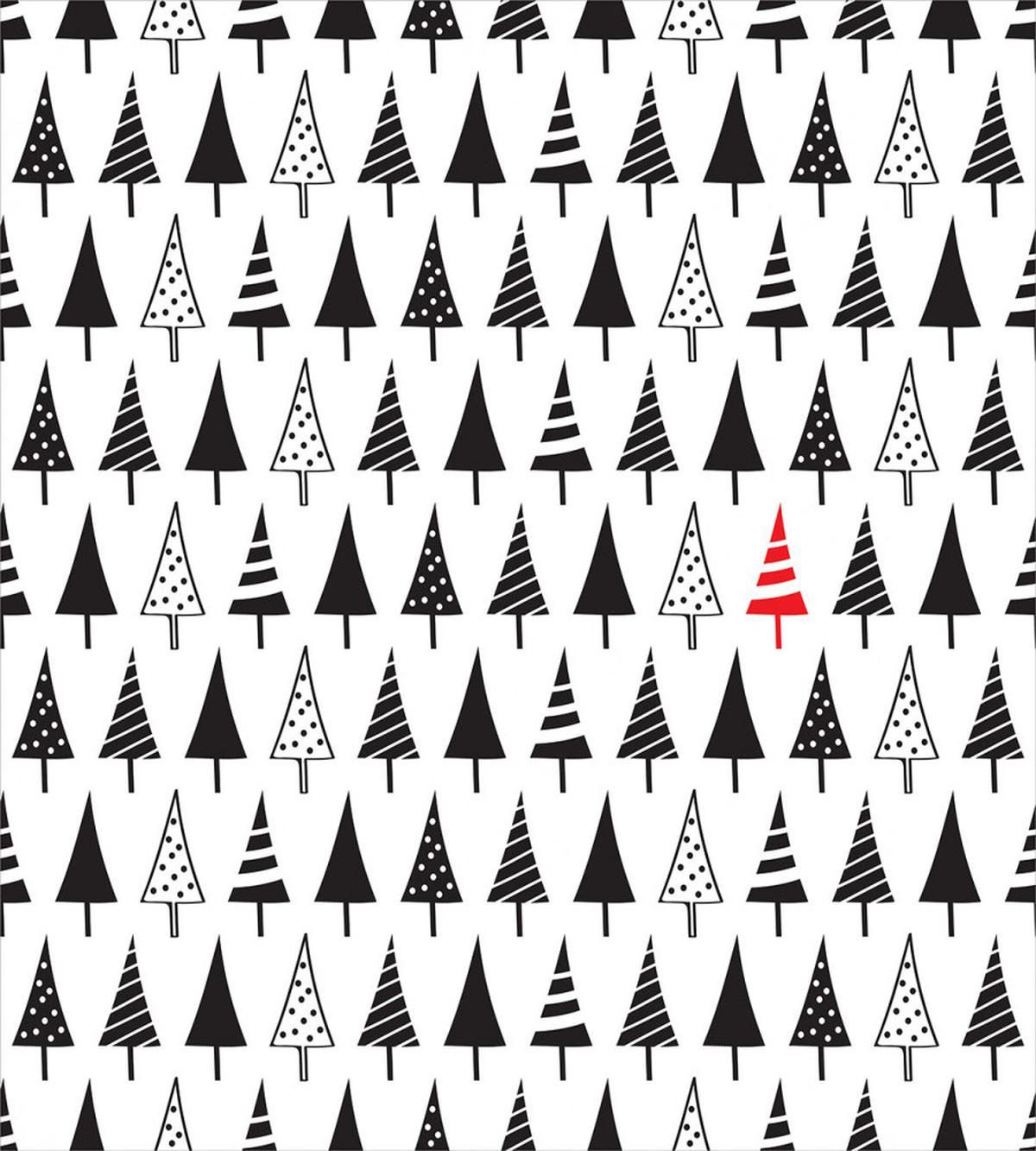 Triangle Pine Trees — Pattern