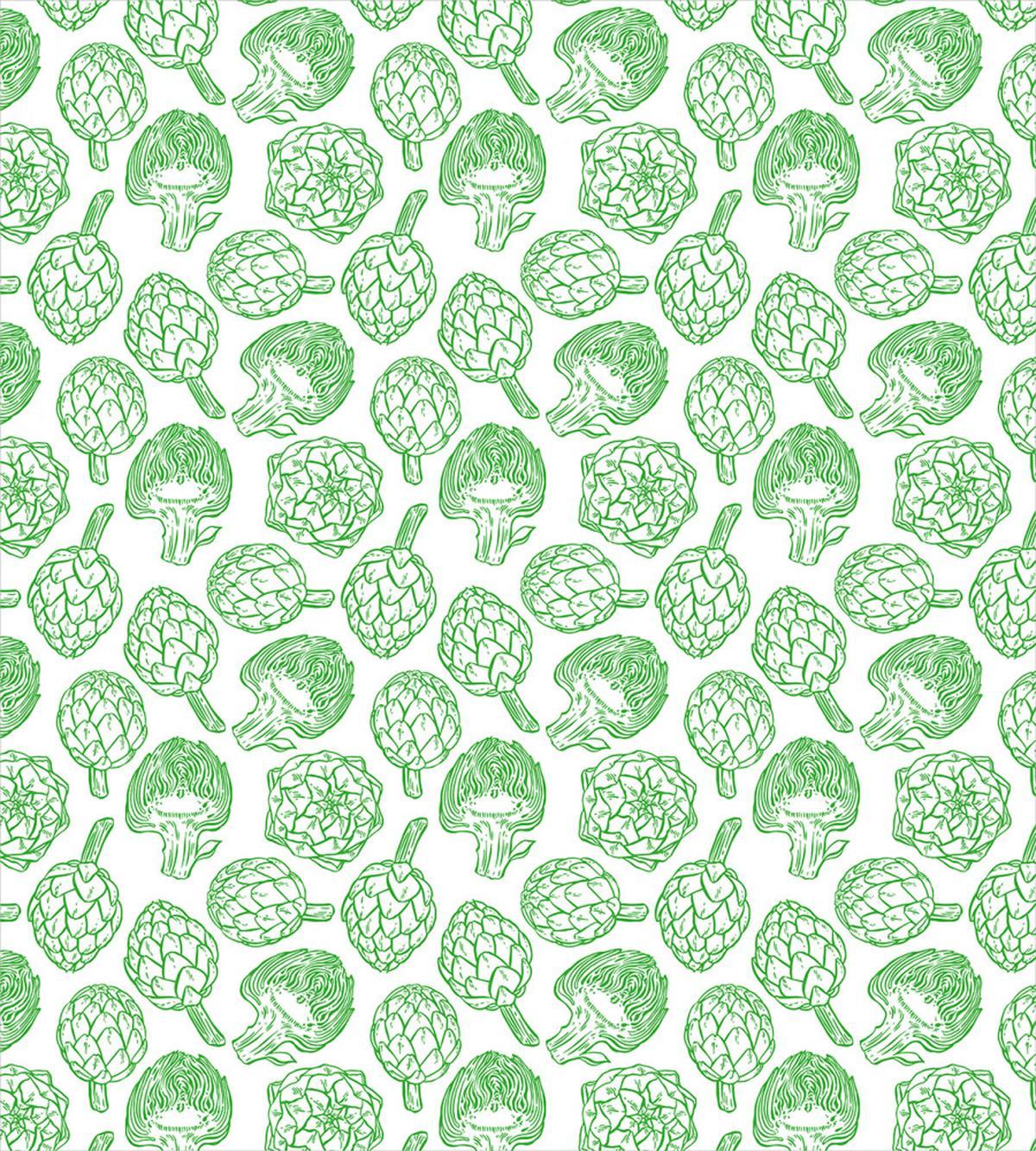 Hand Drawn Vegetable — Pattern