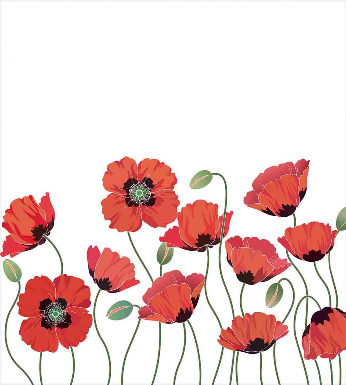 Natural Poppy Garden — Pattern