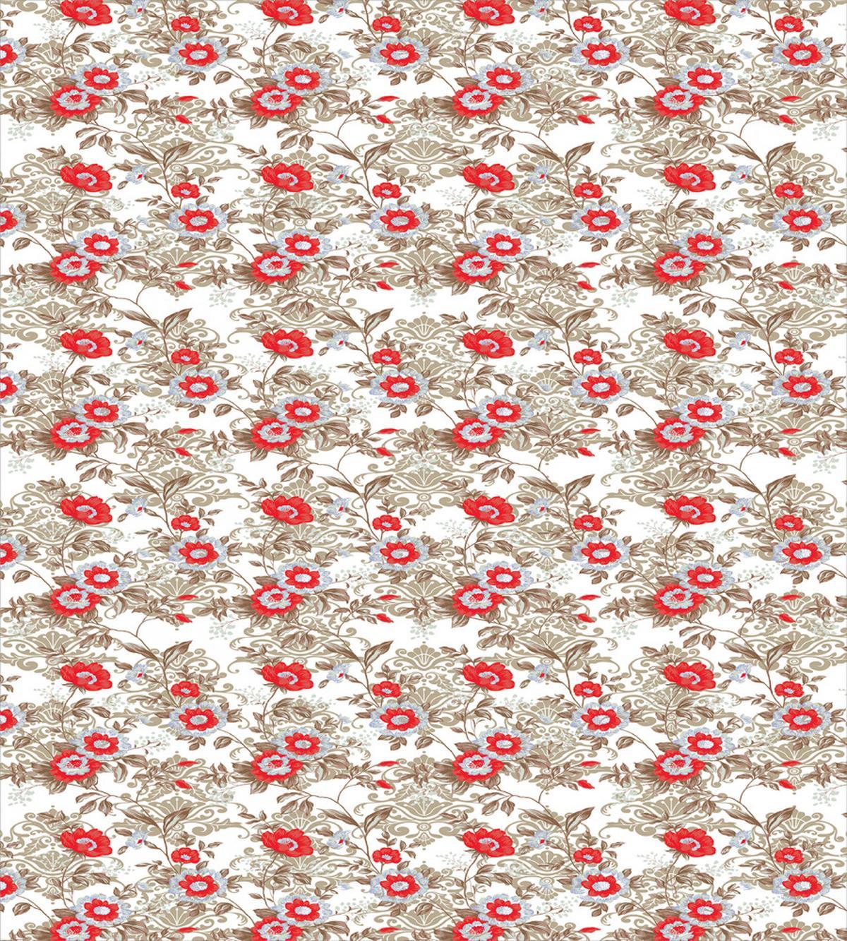 Vintage Floral Leaves Ornate — Pattern