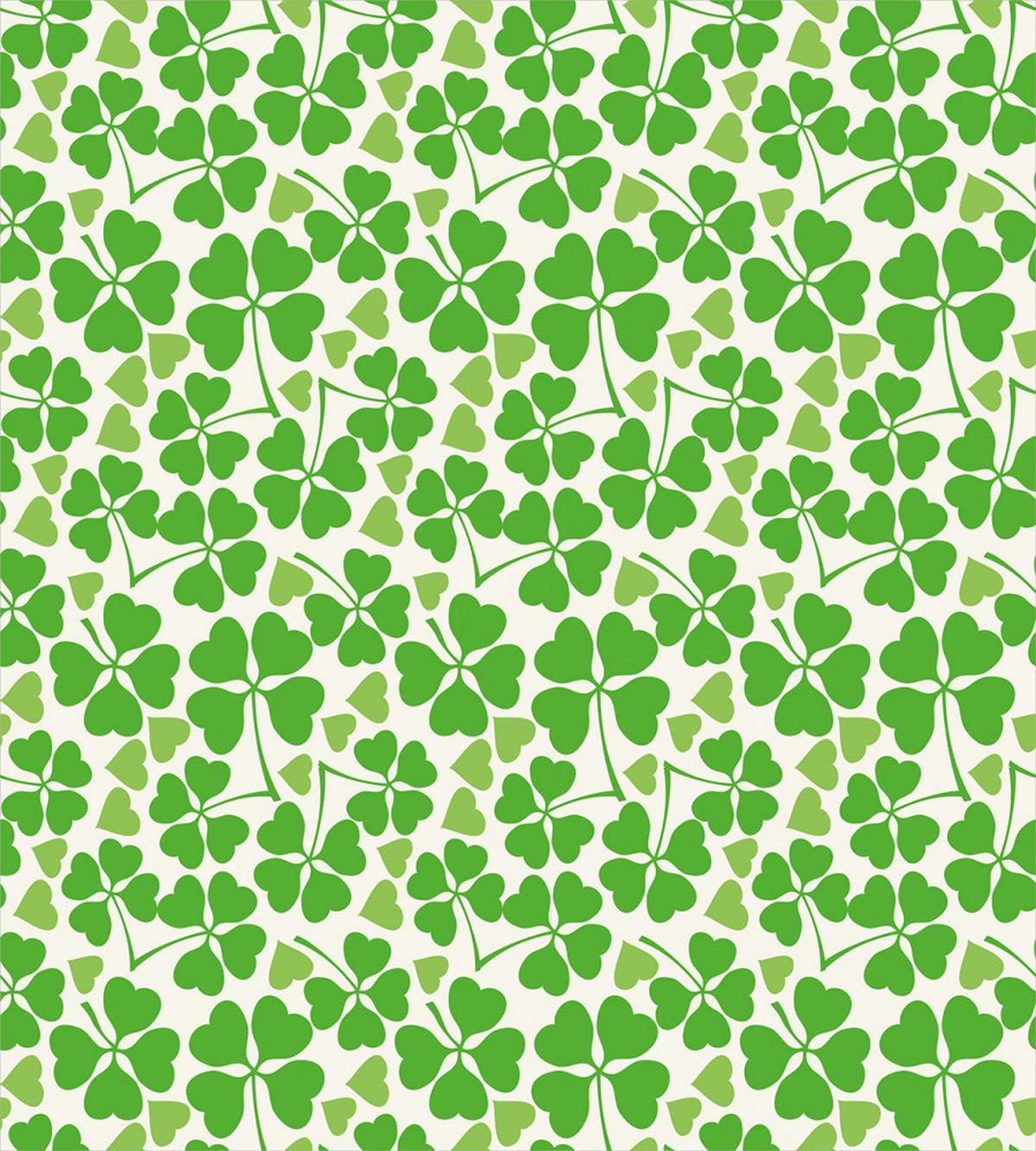 Gaelic Nature Clovers — Pattern
