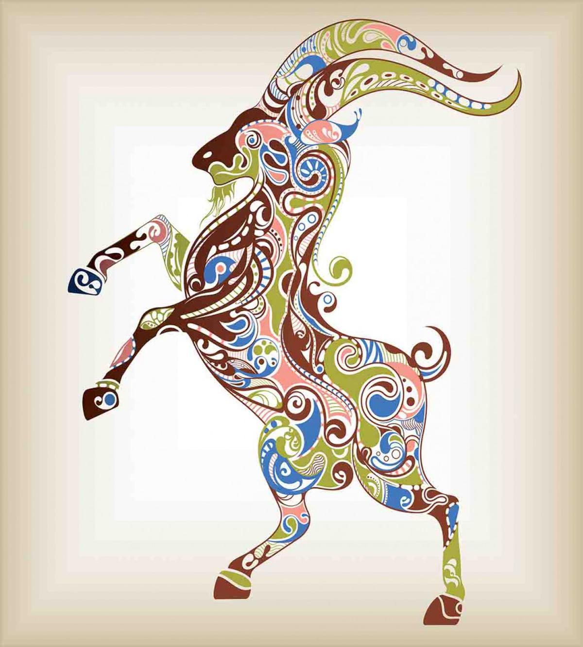 Reared up Grandioso Goat — Pattern