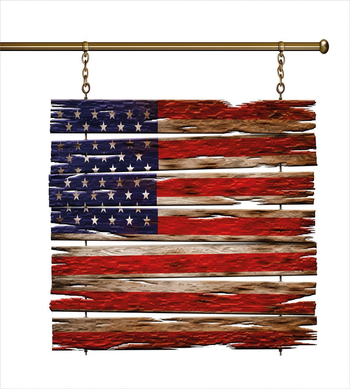 Rustic Flag — Pattern