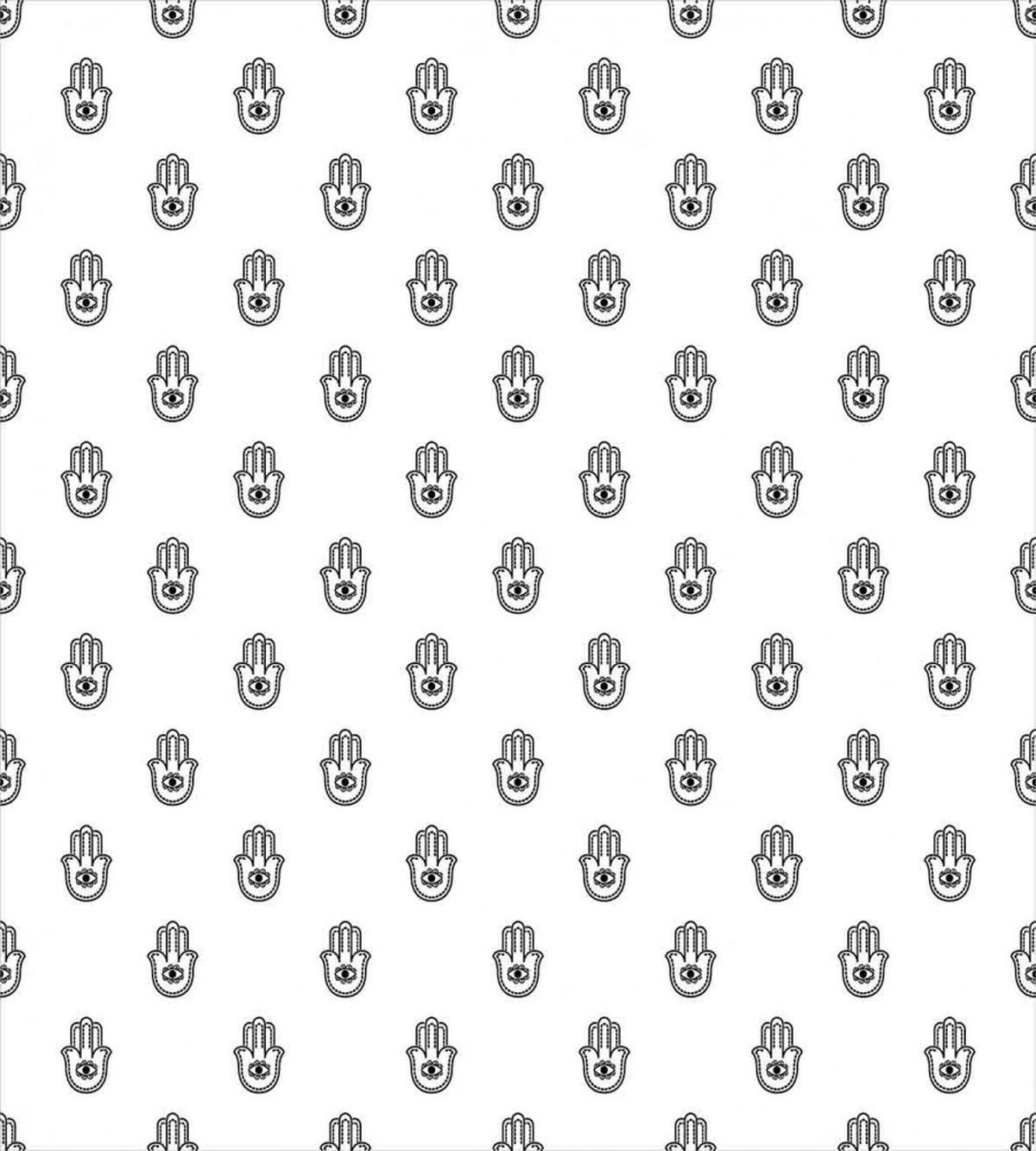 Monochrome Persian Hand — Pattern