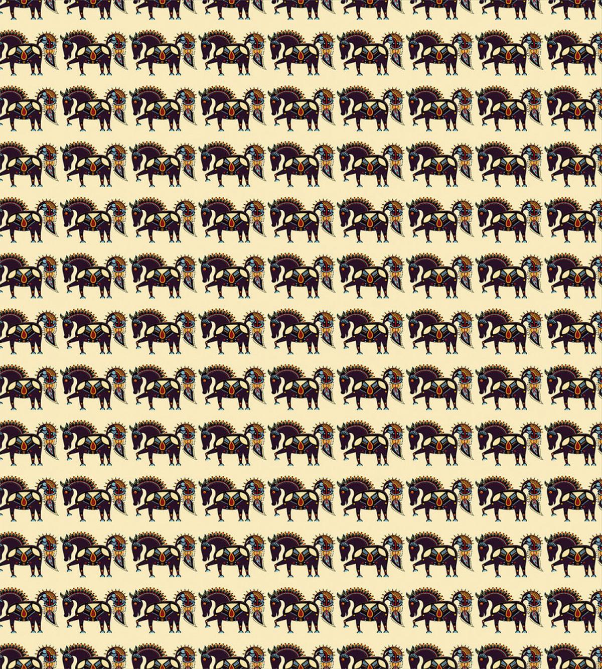 Ukrainian Karakoko Horse — Pattern