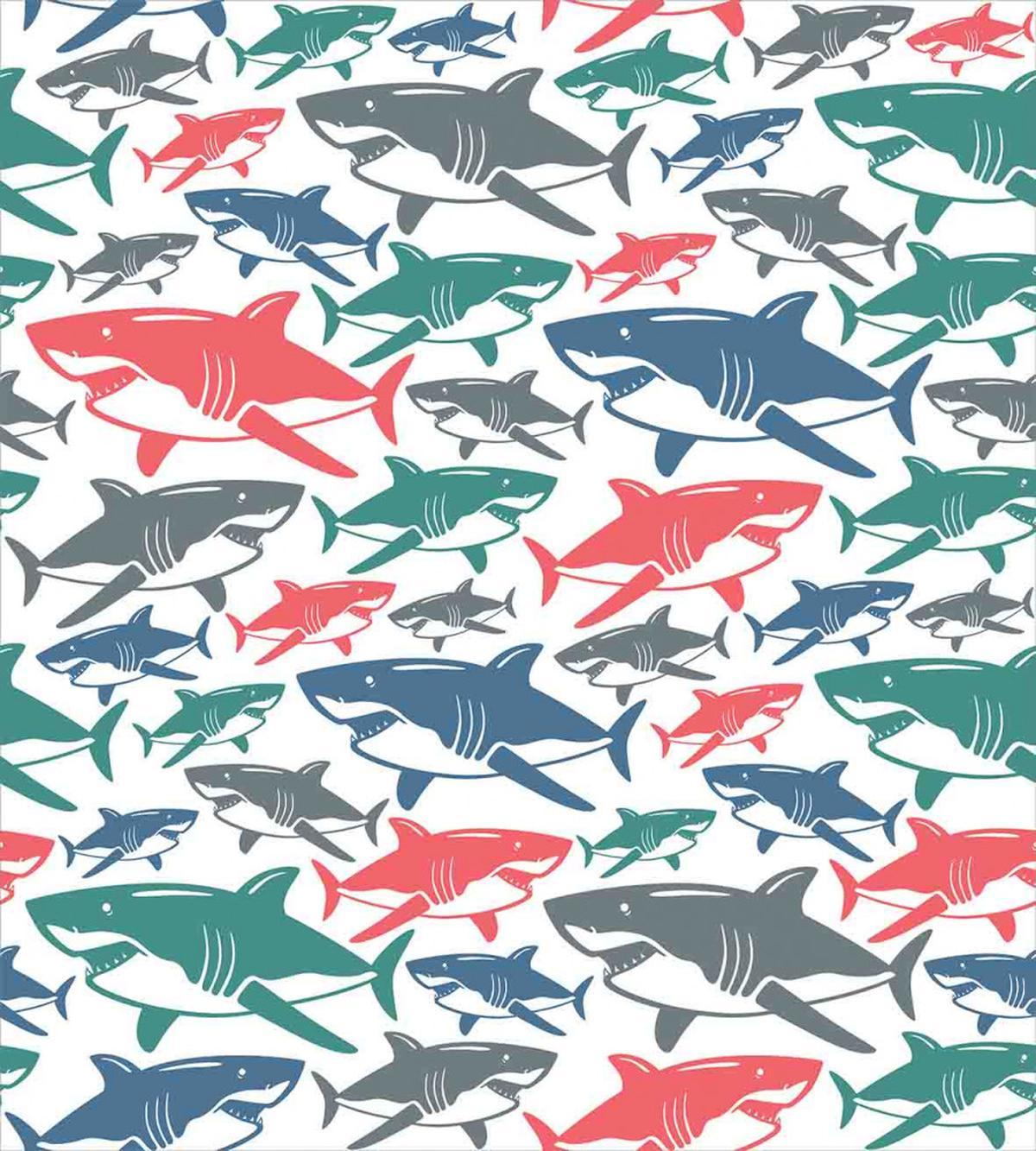Colorful Shark Patterns — Pattern