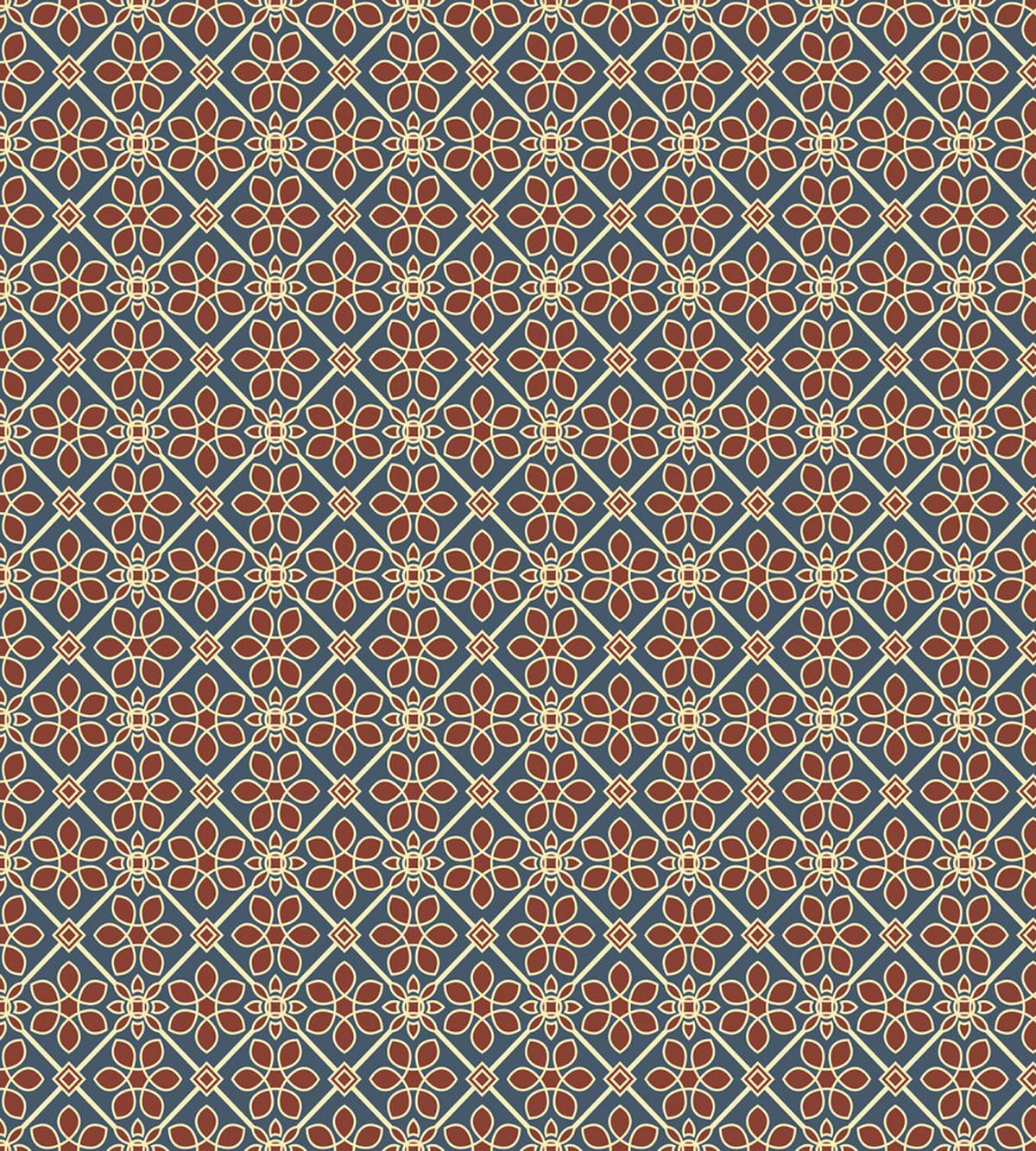 Flora Themed Squares — Pattern