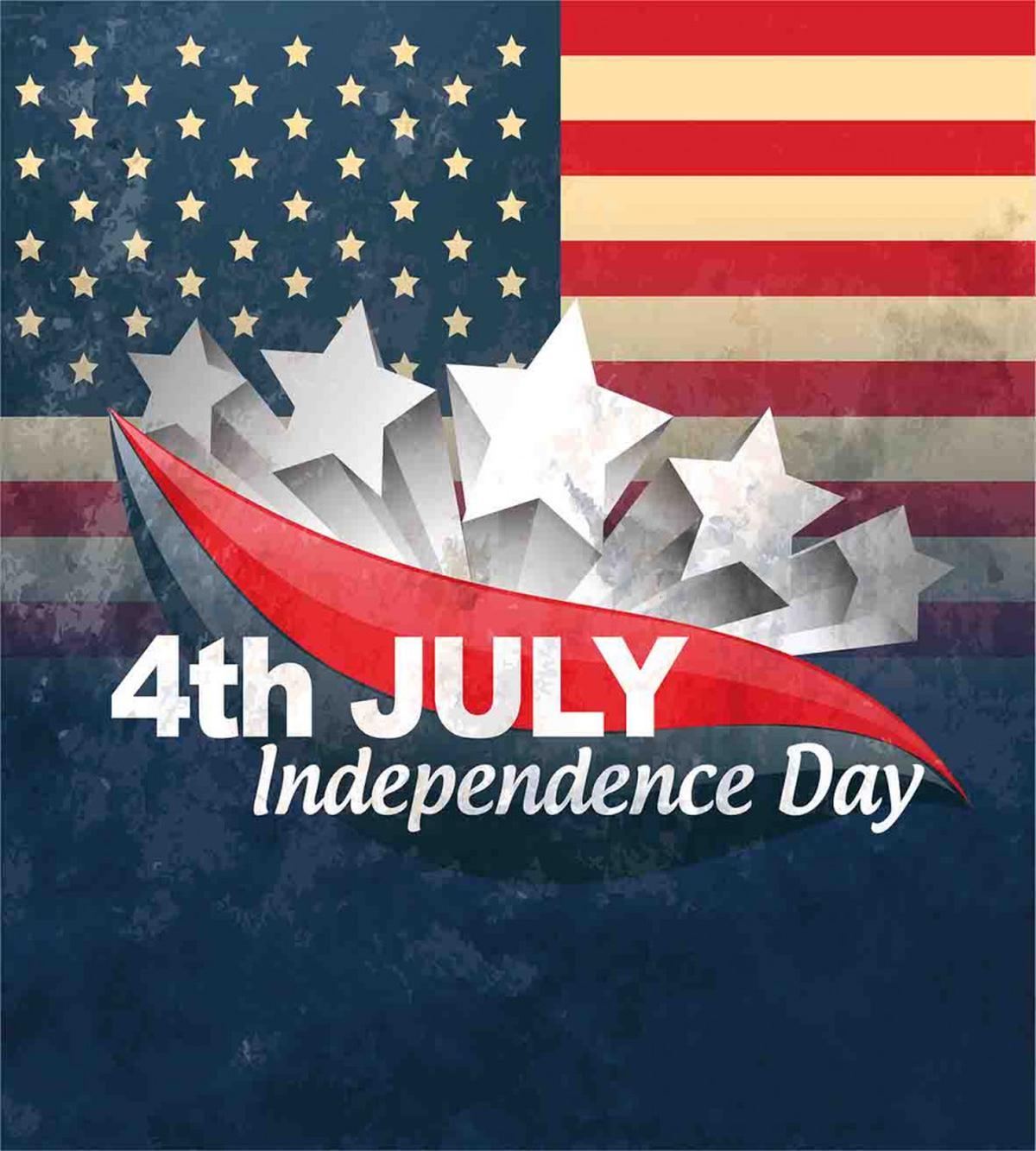 Stripe Patriotic Design — Pattern