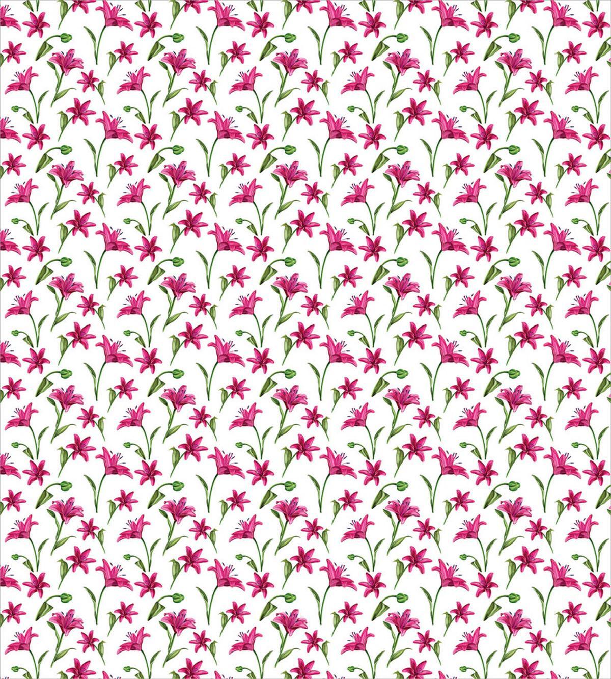Lily Blossoms Garden Art — Pattern