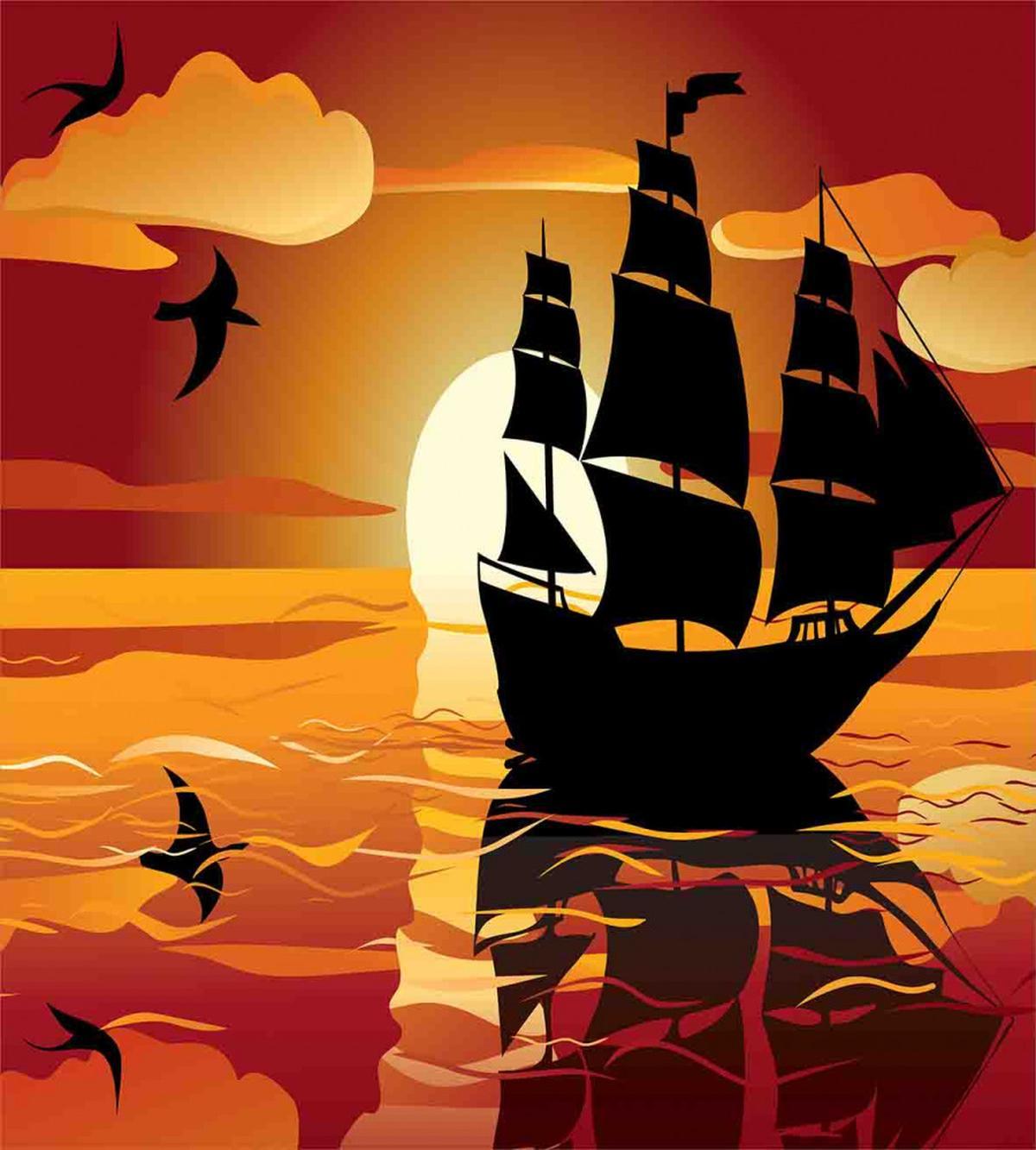 Tranquil Evening — Pattern