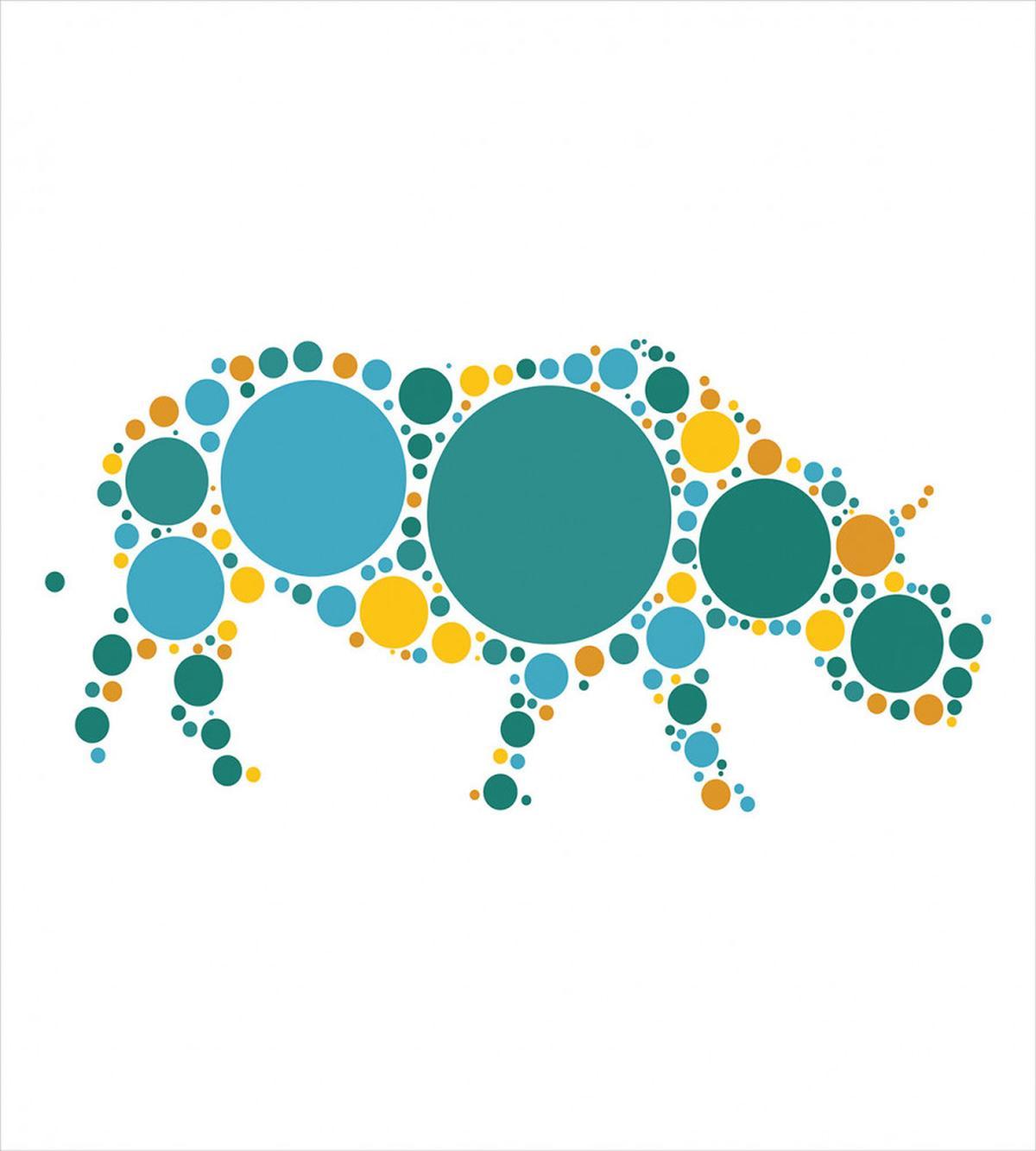 Abstract Fauna Design — Pattern