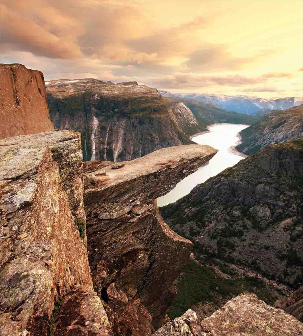 River Canyon Norway — Pattern