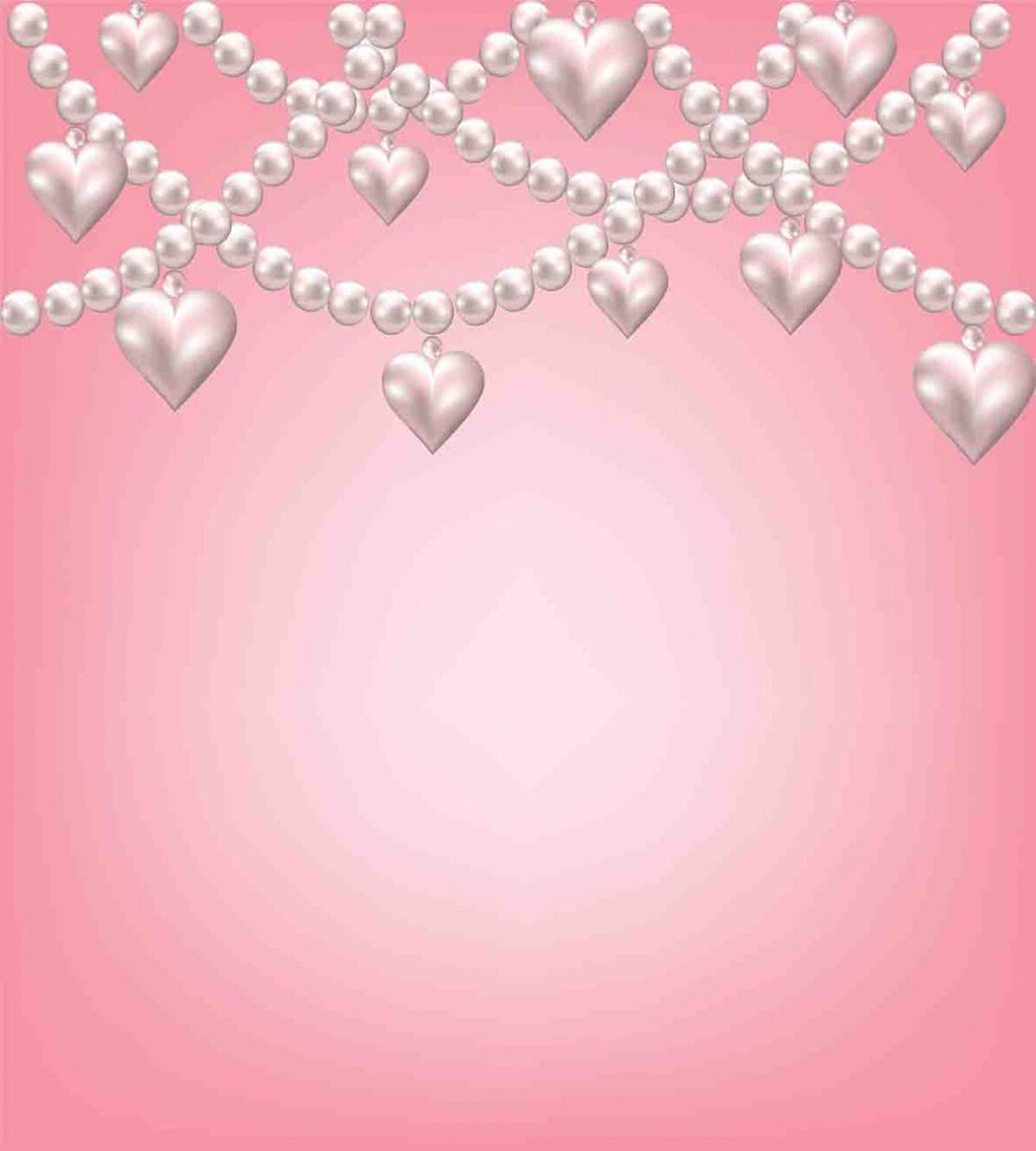 Heart Pearl Necklace — Pattern
