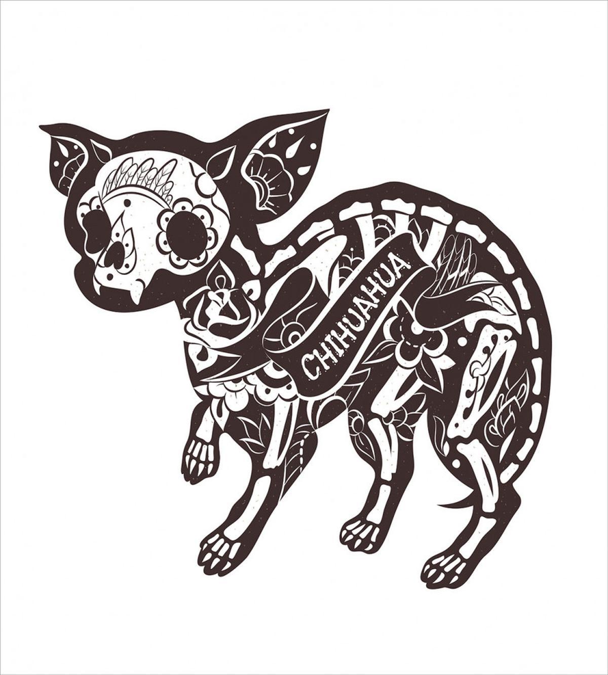 Floral Skeleton — Pattern