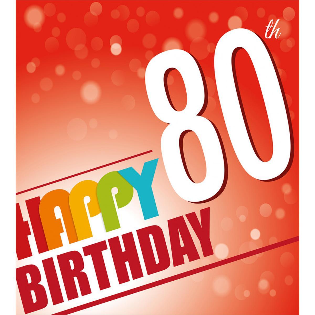80 Old Birthday Party — Pattern