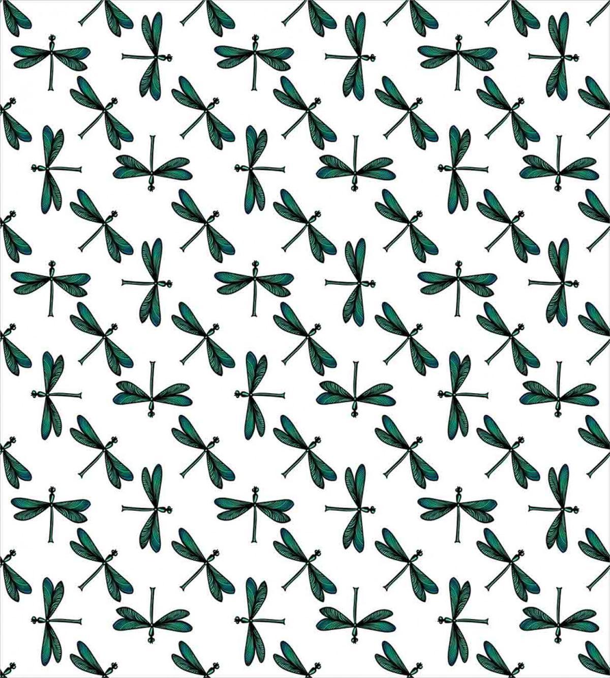 Cartoon Dragonfly — Pattern