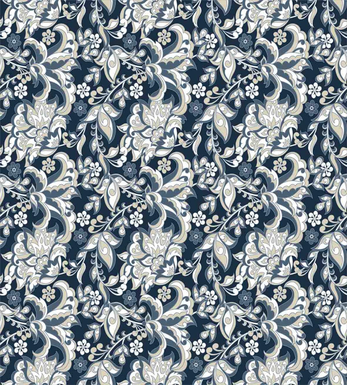 Oriental Eastern Flowers — Pattern