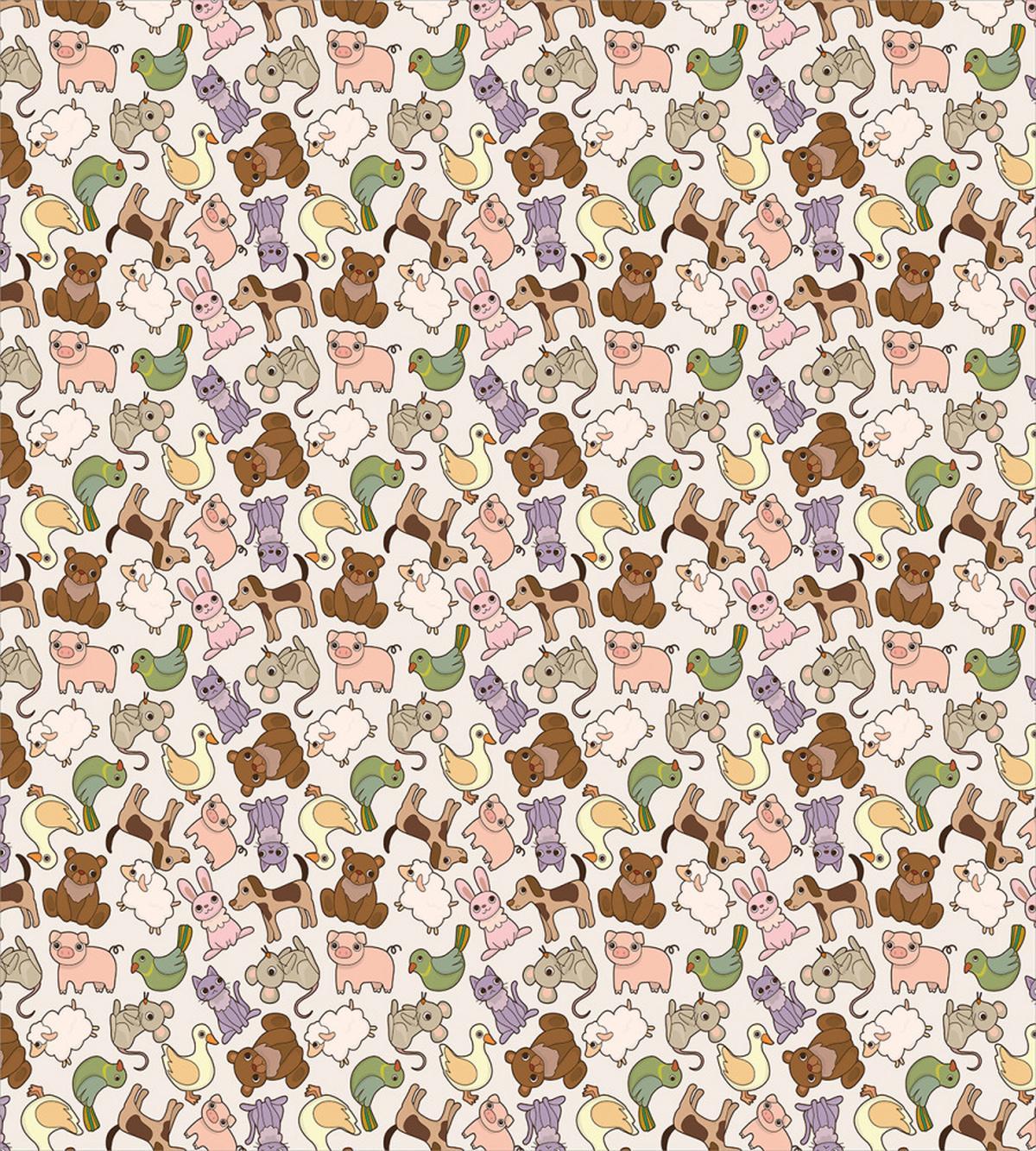 Abstract Farm Animals — Pattern