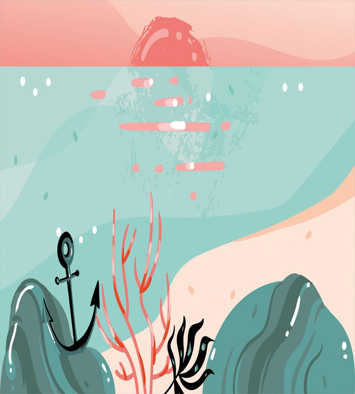 Abstract Underwater — Pattern
