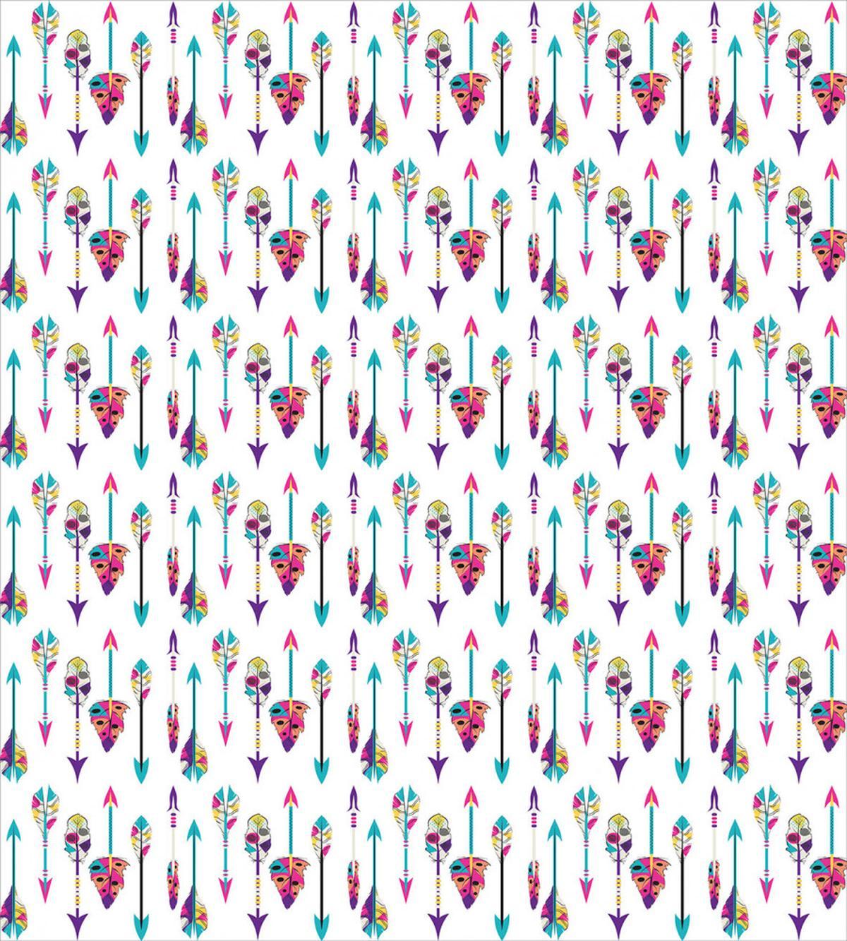 Colorful Oriental Arrows — Pattern