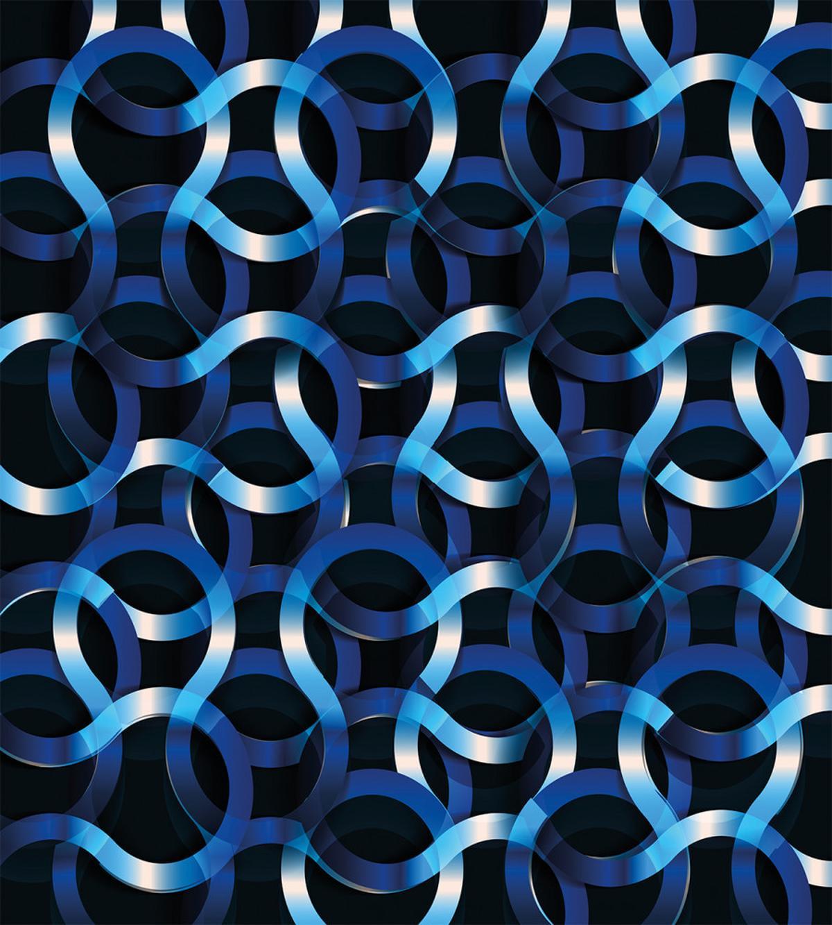 Curvy Modern Shapes — Pattern