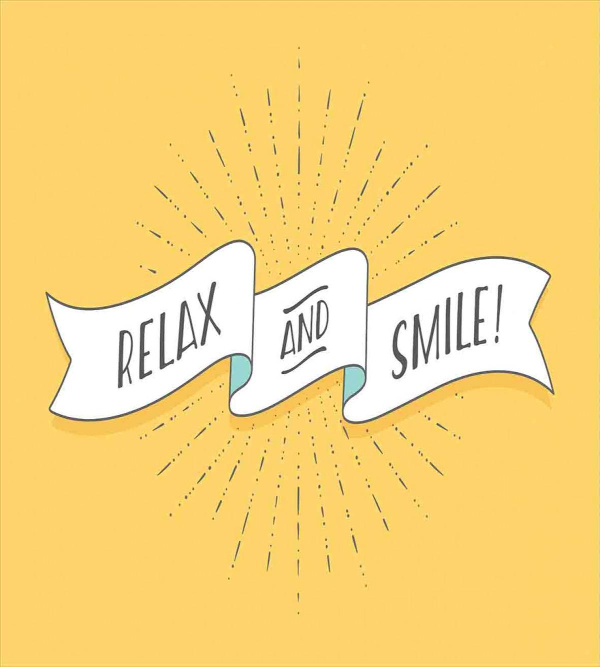 Motivational Relax and Smile — Pattern