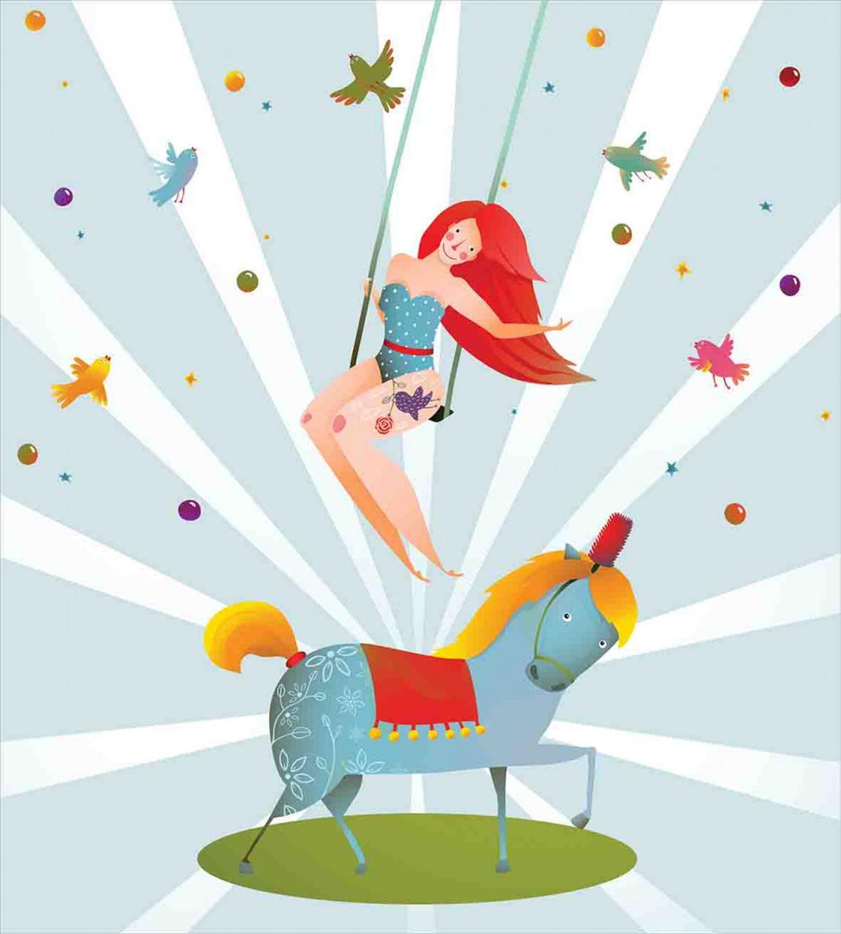 Circus Show with Pony — Pattern