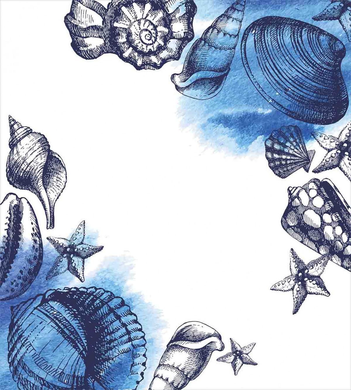 Sealife Sea Shells Sand — Pattern