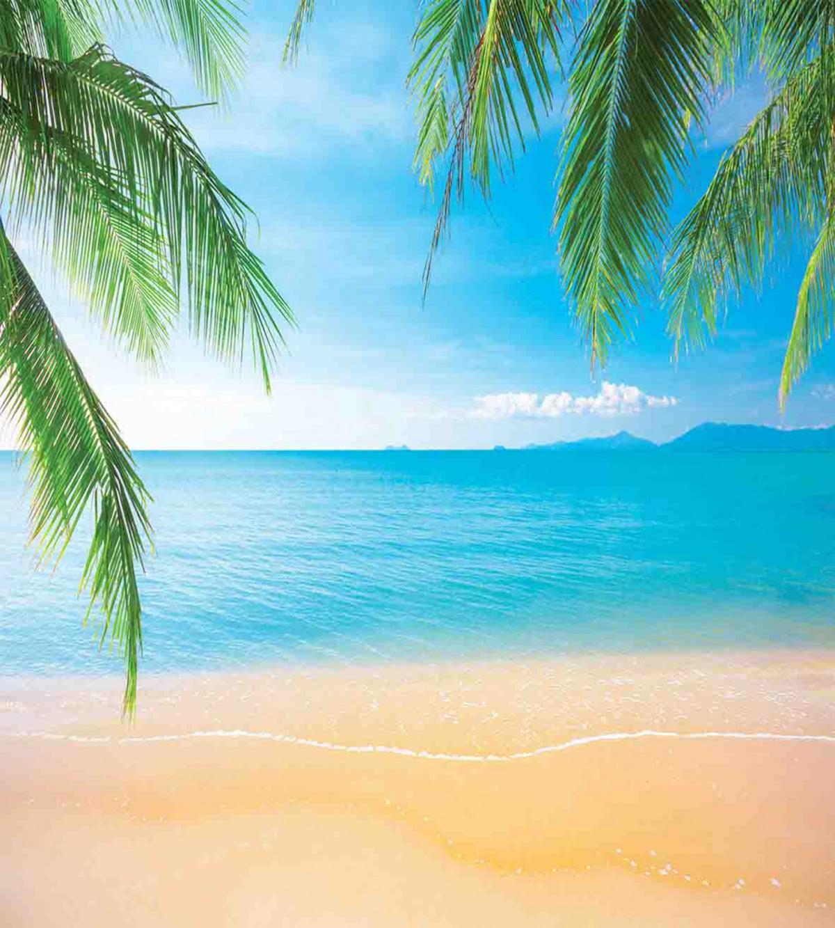Exotic Lagoon Sand Ocean — Pattern