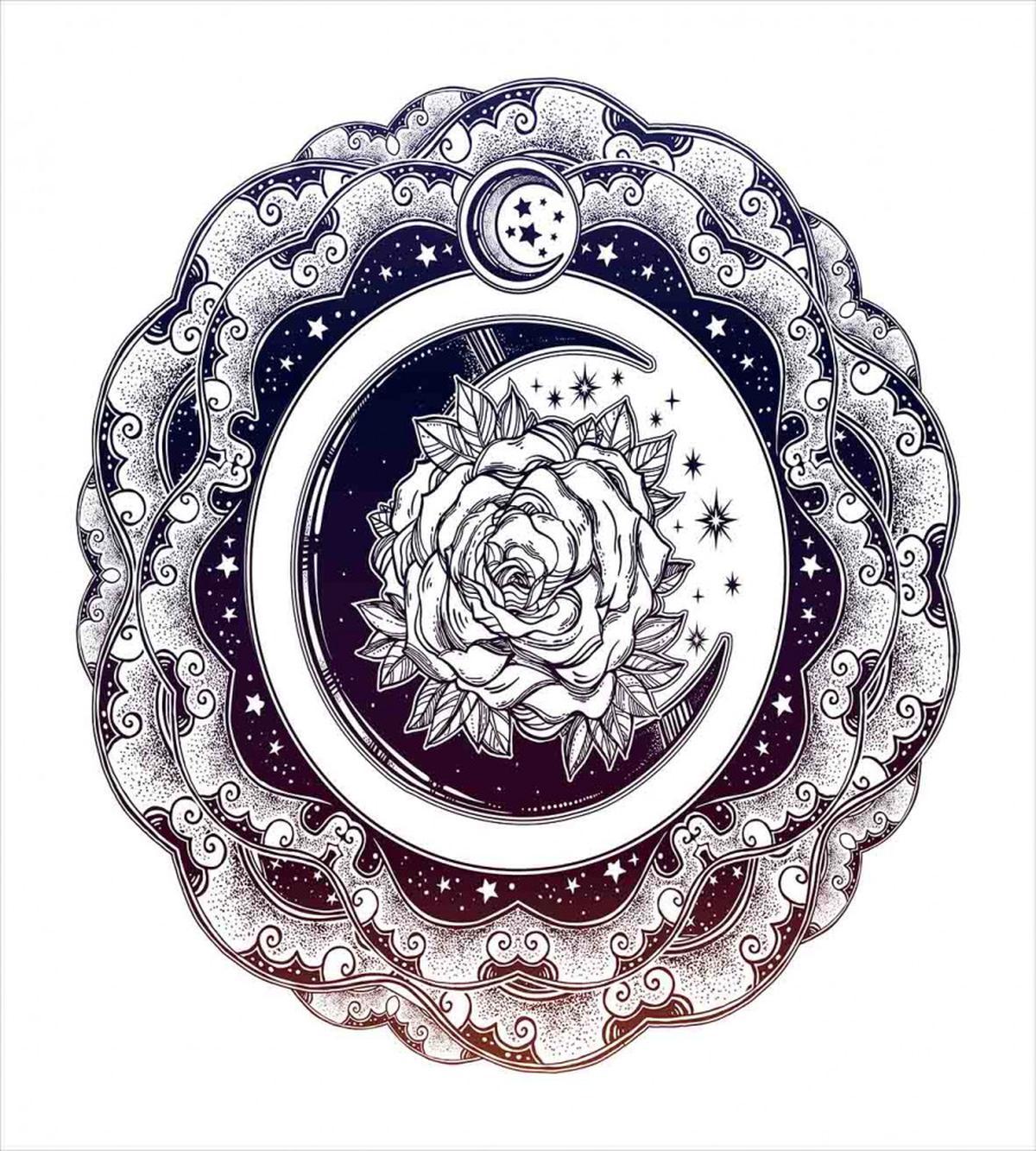 Eastern Crescent Moon — Pattern