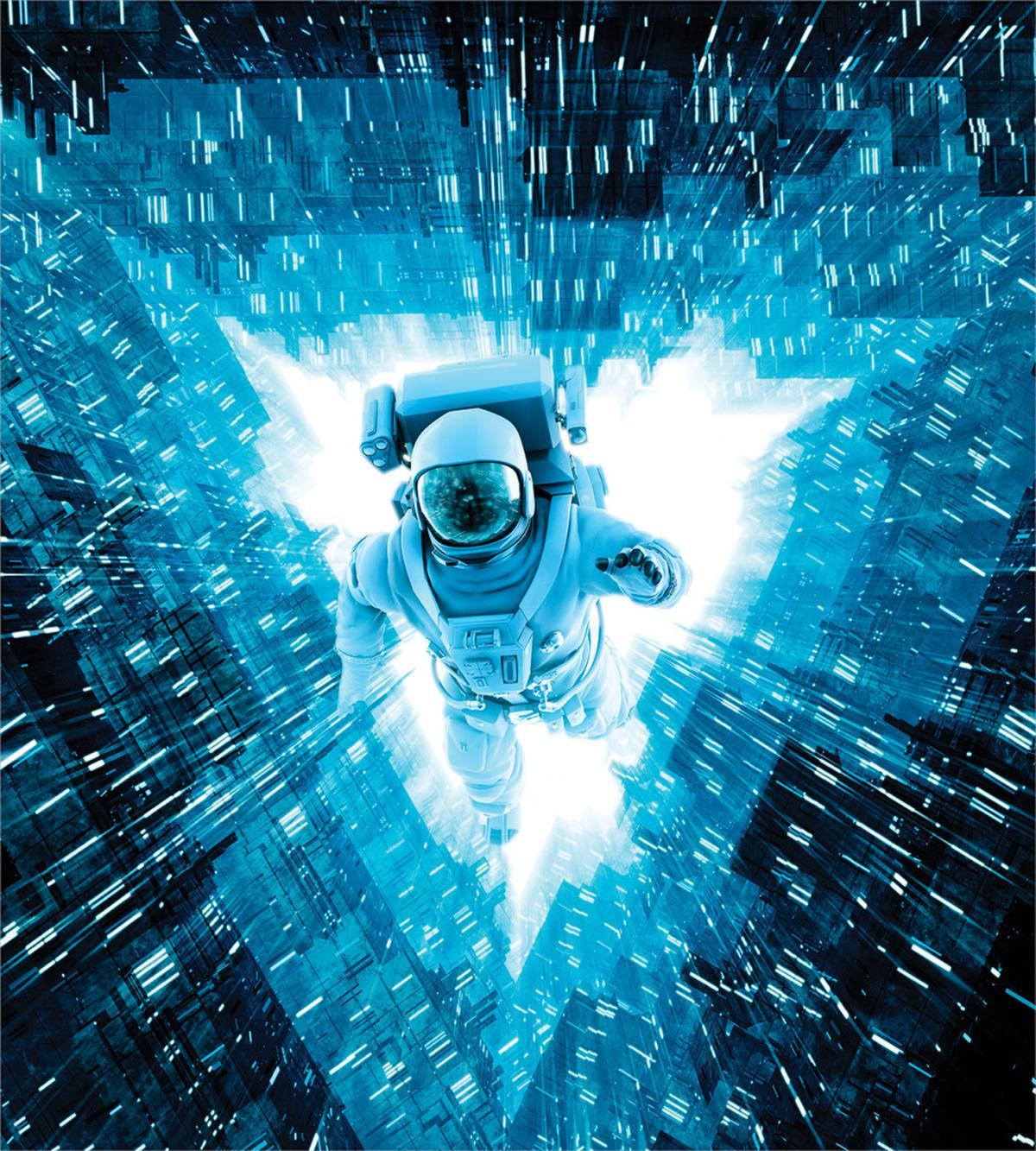 Space Man Diving — Pattern