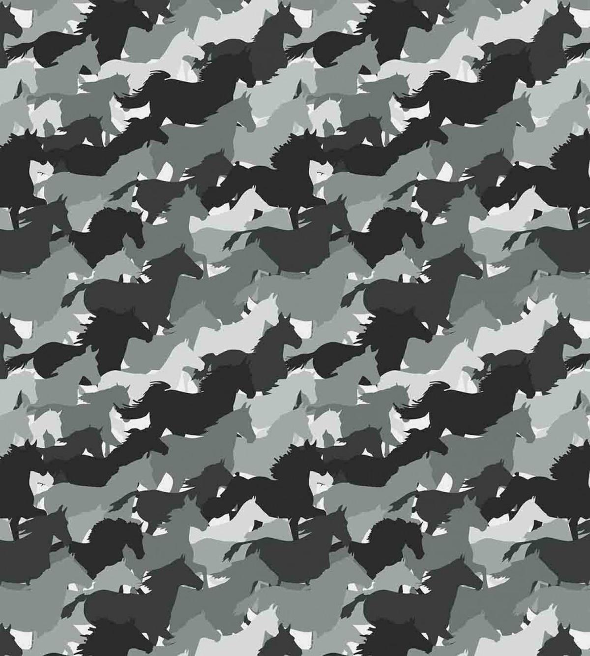 Mustang Herd Animals — Pattern