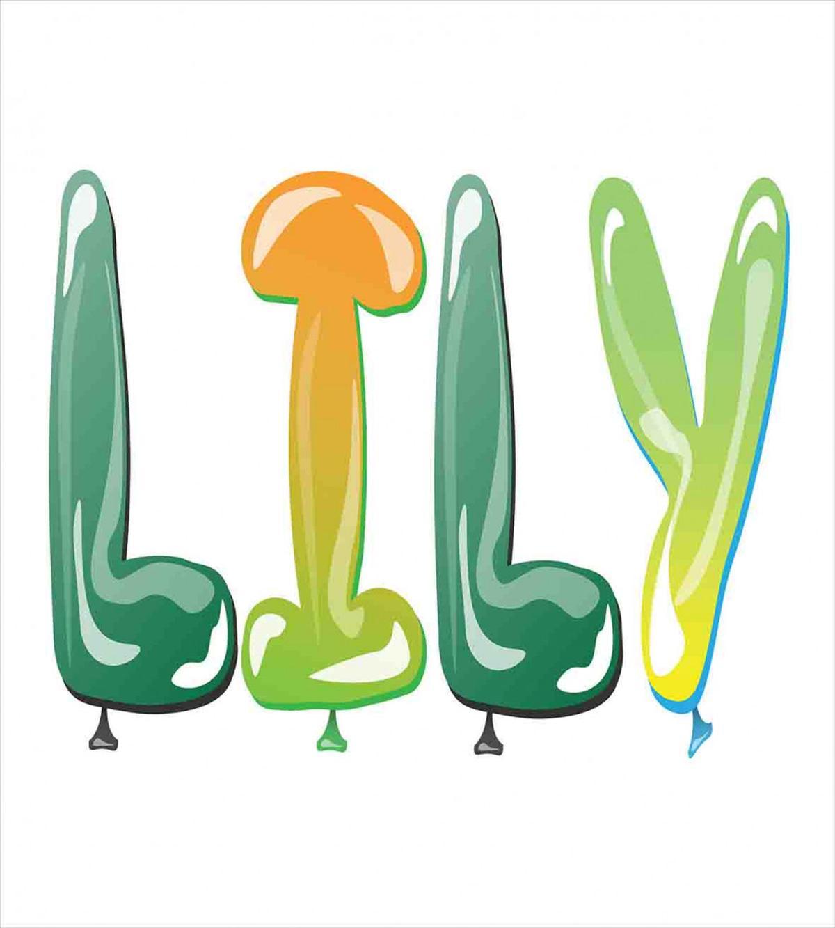 Common Girl Name Balloons — Pattern