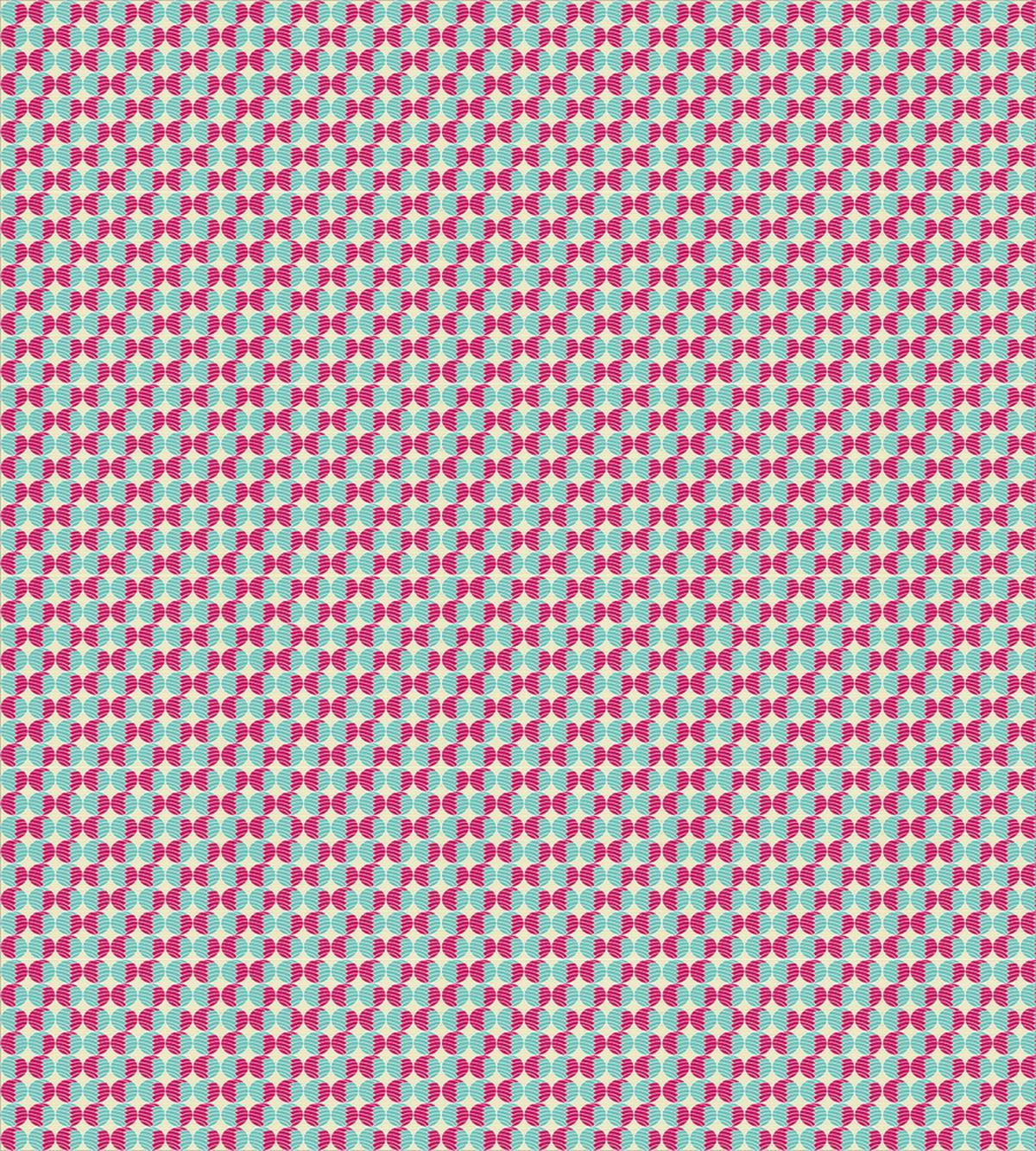 Abstract Bicolour Rounds — Pattern