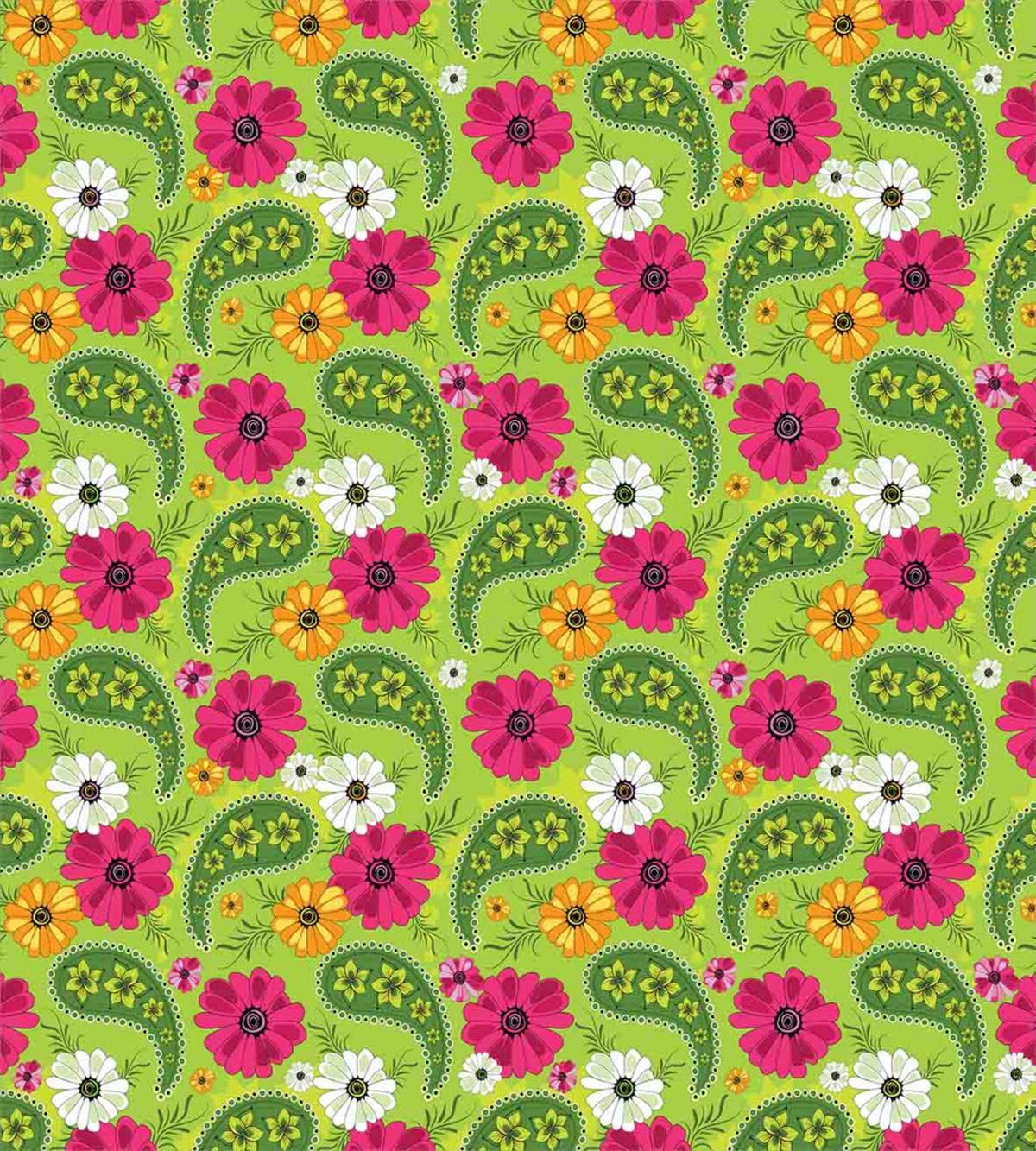 Floral Vivid Old Boho — Pattern