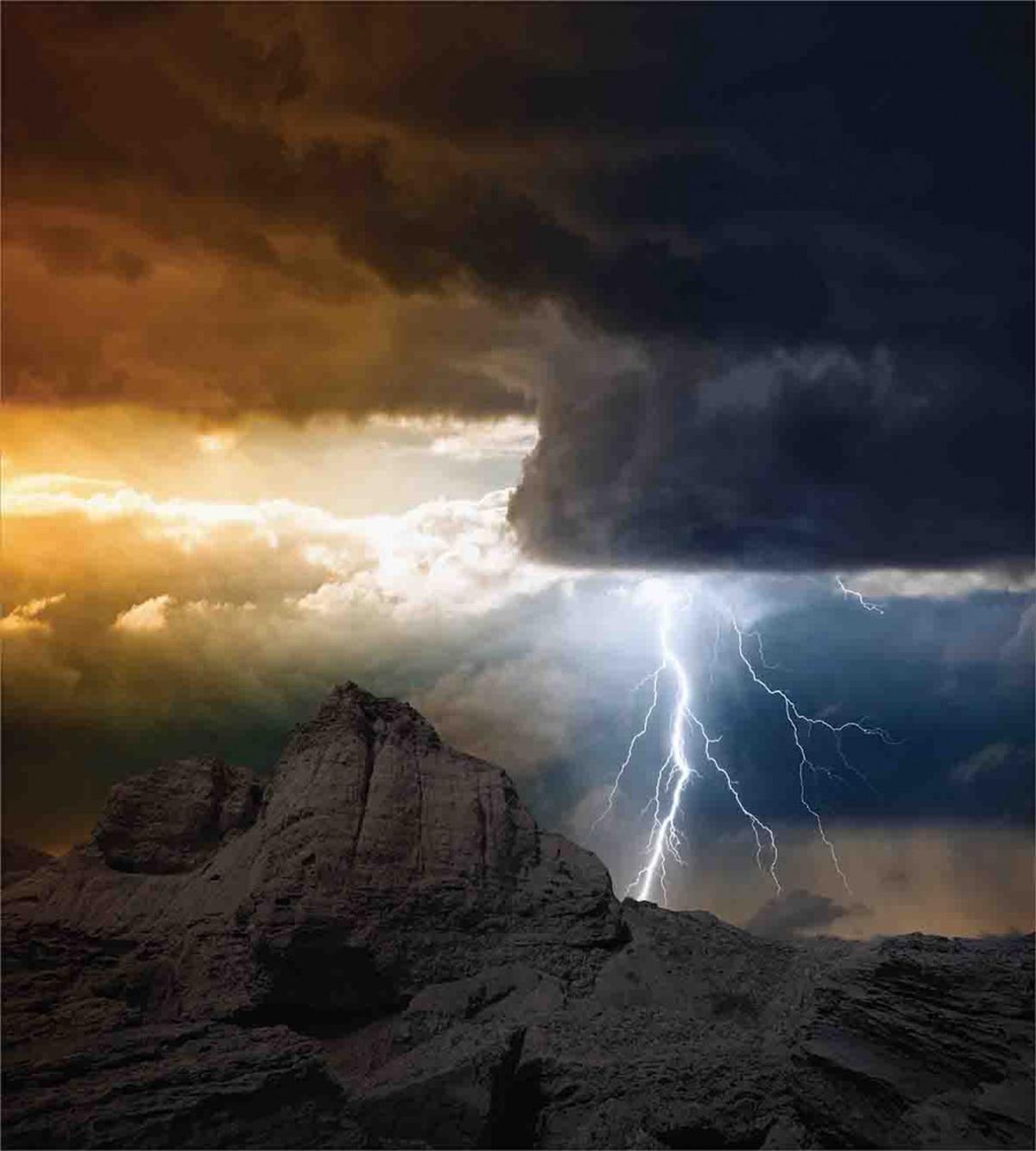 Dark Clouds Mountain — Pattern