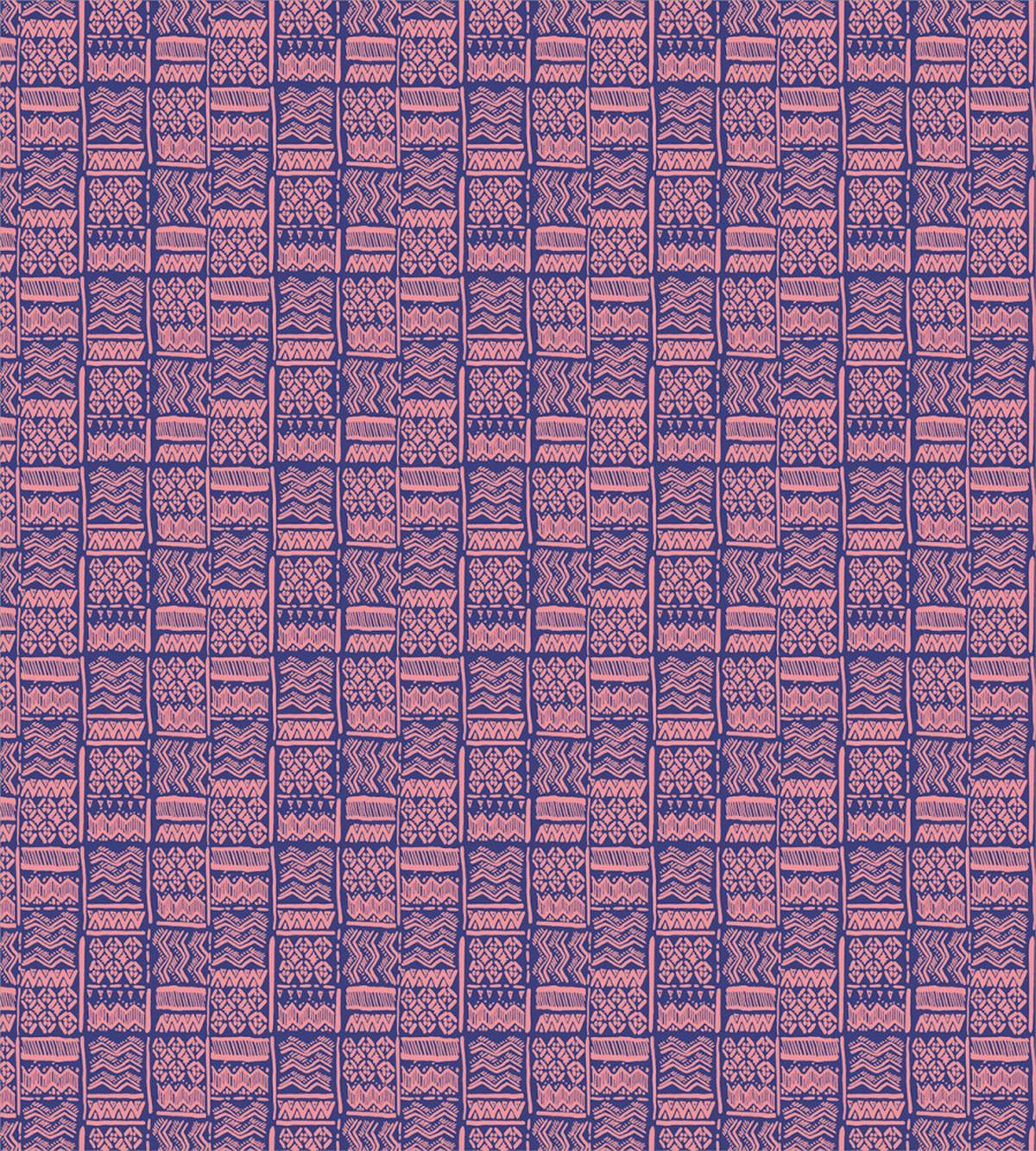 Hand Drawn Lines and Spots Art — Pattern