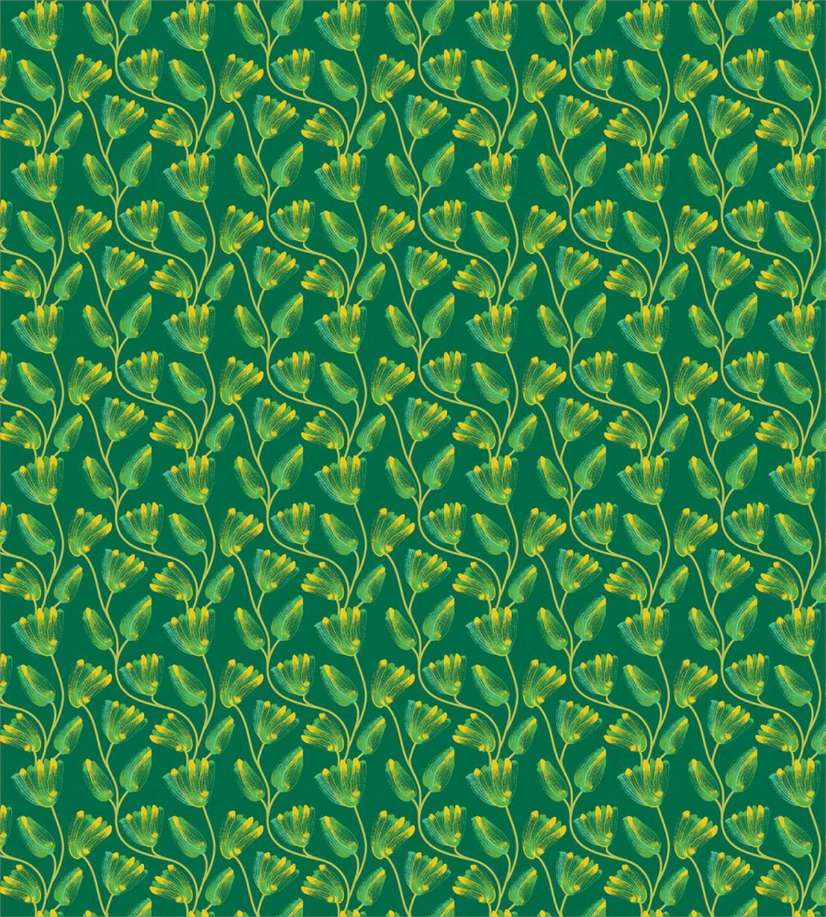 Herb with Paint Stain Effect — Pattern