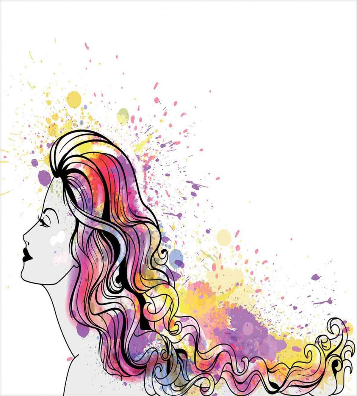 Ink Splatter Background — Pattern