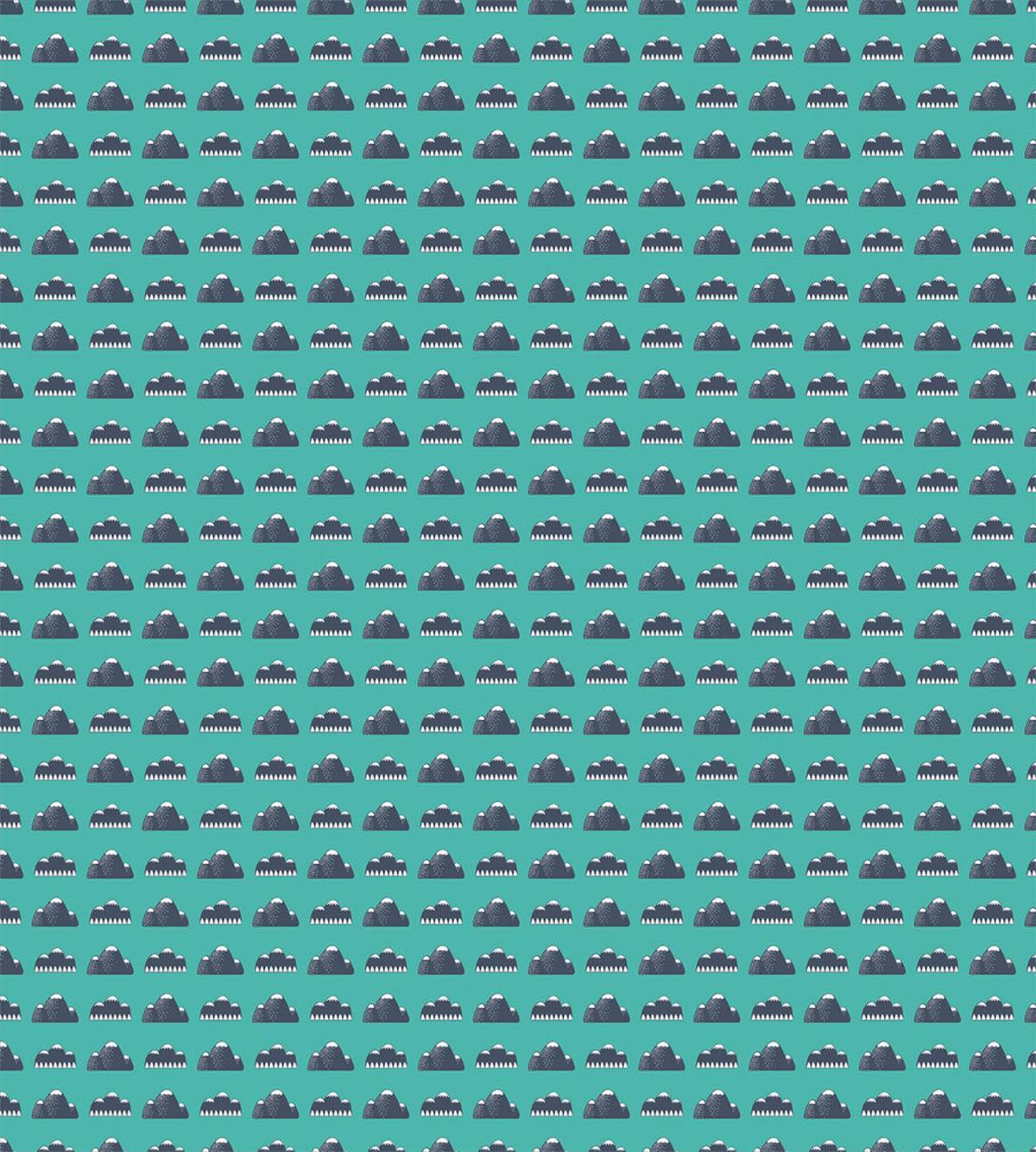Outdoor Rock Snow Mountain — Pattern
