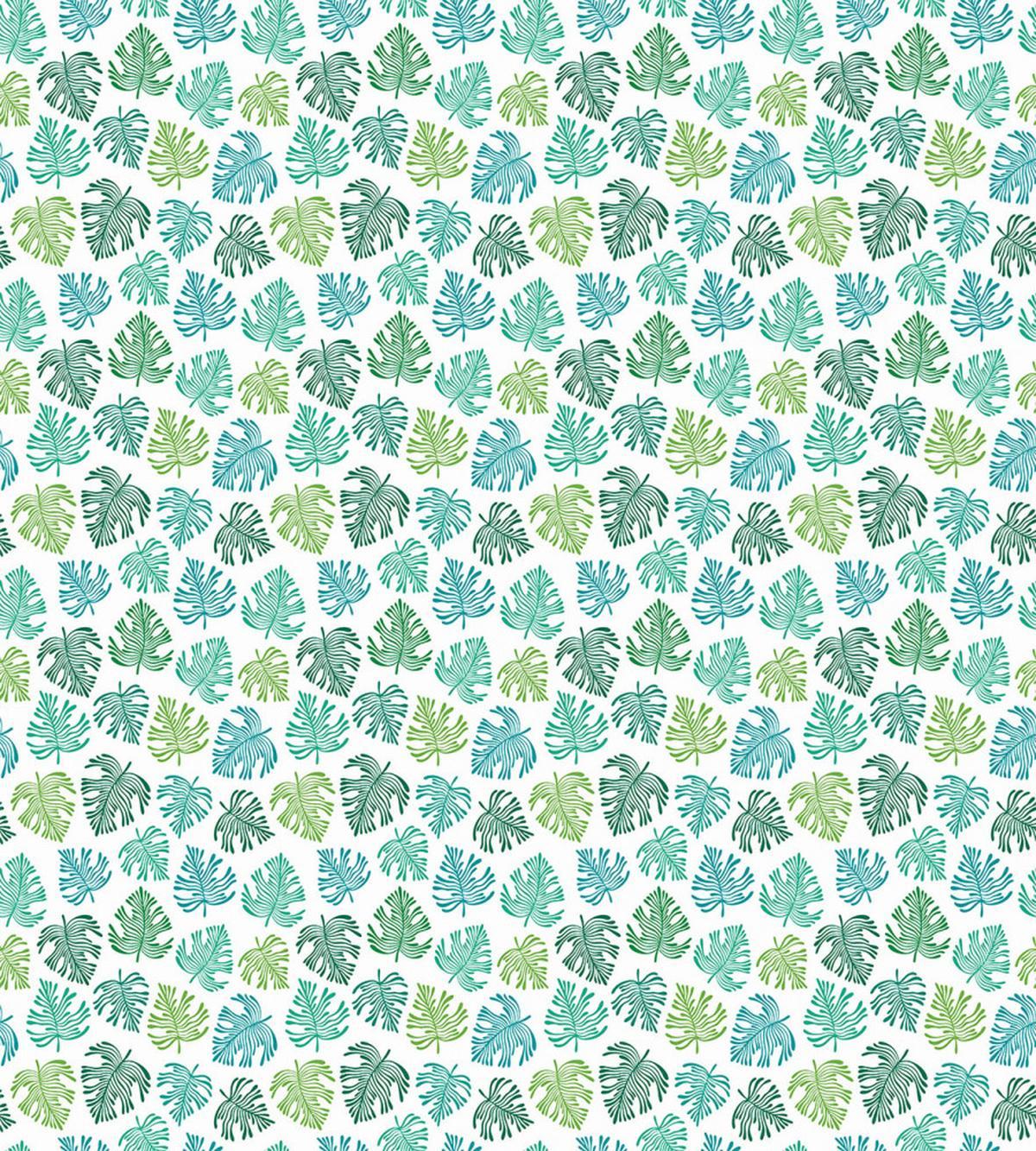 Exotic Theme Tropic Leaves — Pattern