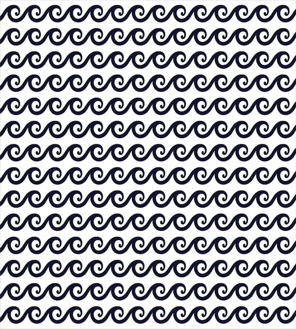 Wavy Lines Ocean — Pattern