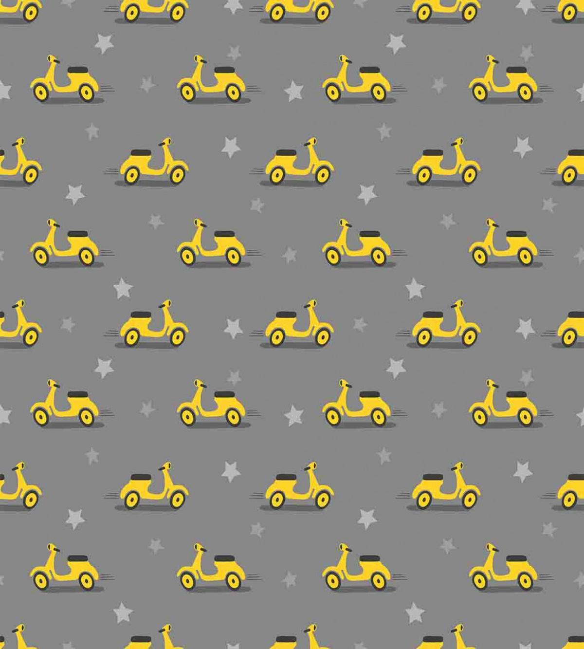 Scooters and Stars — Pattern