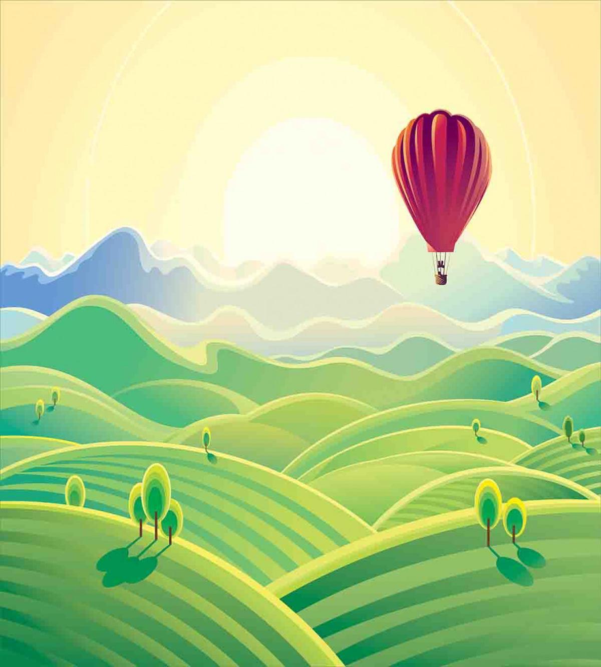 Peaceful Summer Field — Pattern