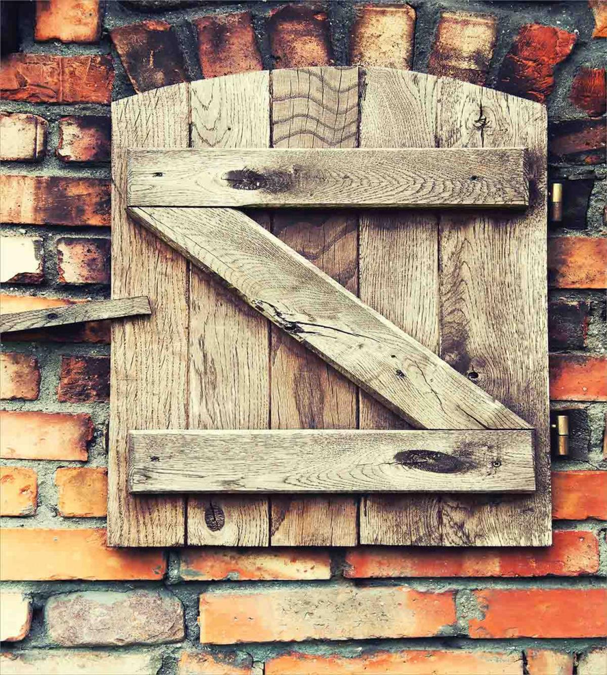 Natural Red Brick House — Pattern