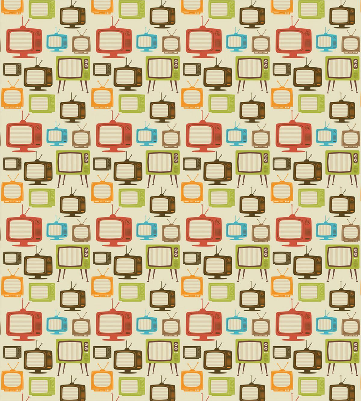 Old Televisions Retro — Pattern